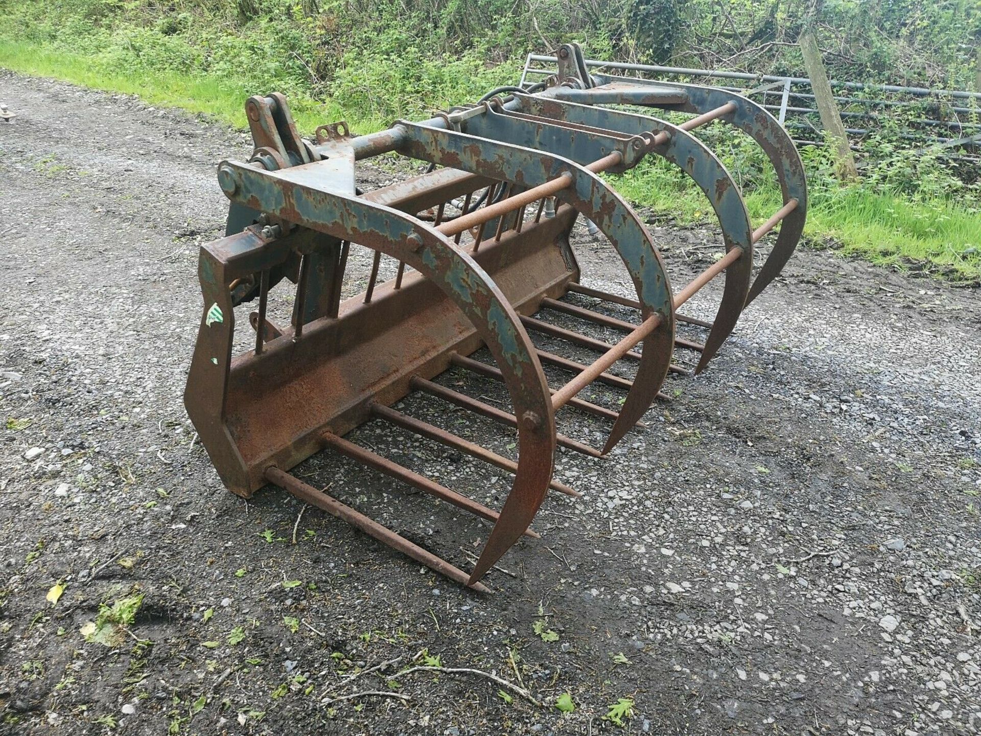 JCB Bracket Muck Fork. Strimech - Image 7 of 11