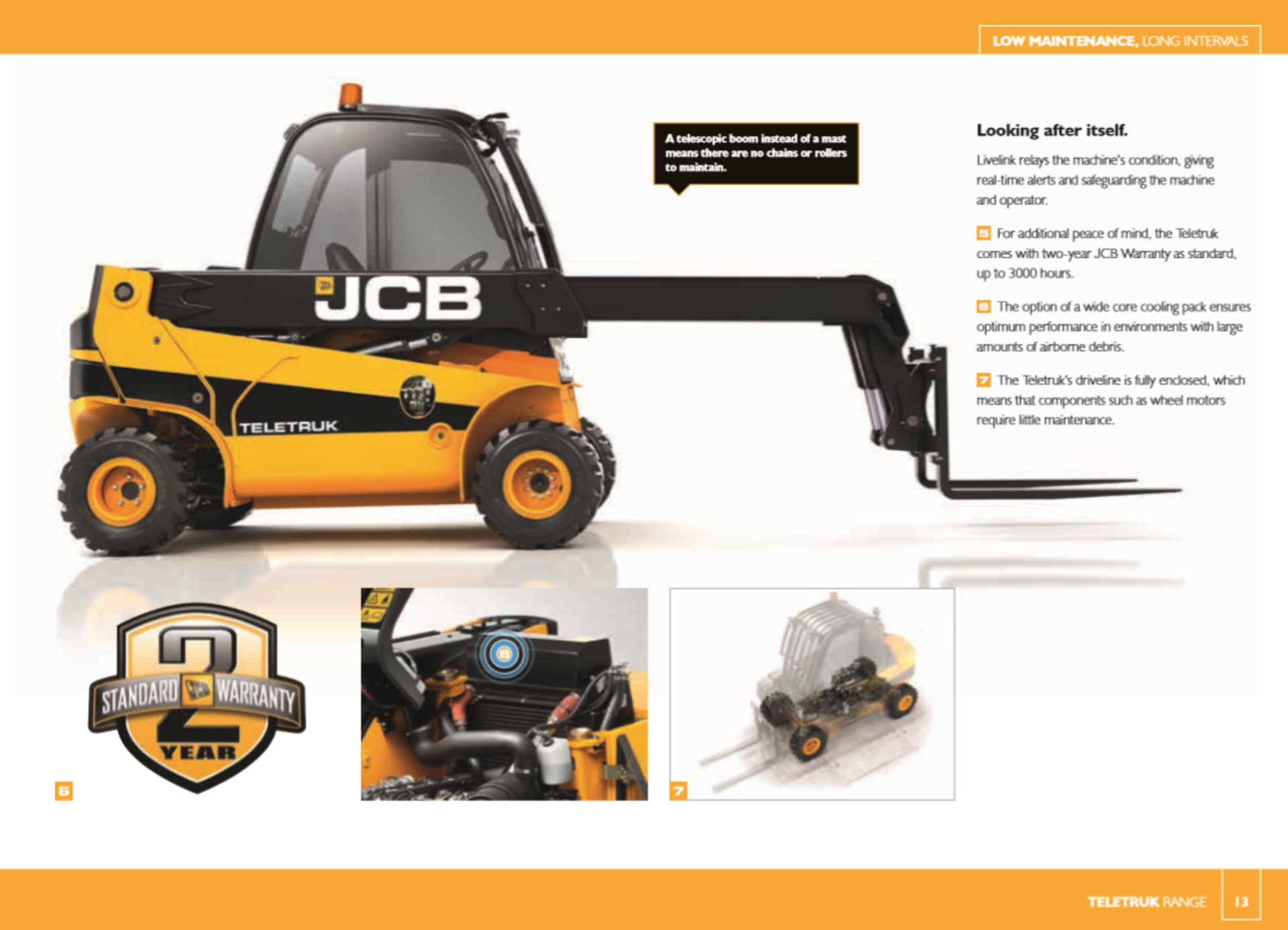 ENTRY DIRECT FROM GLOBAL LOGISTICS COMPANY JCB30TLT30D Diesel Forktruck - Image 18 of 26