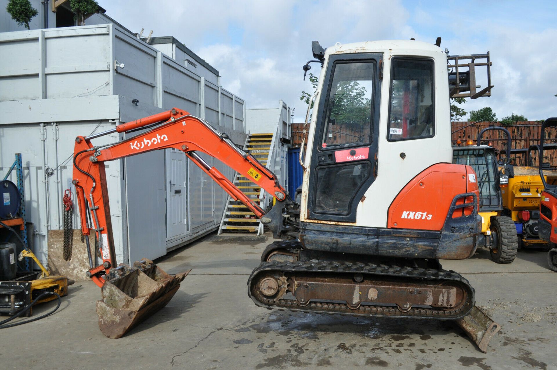 Kubota KX61-3 Mini Excavator - Image 10 of 11