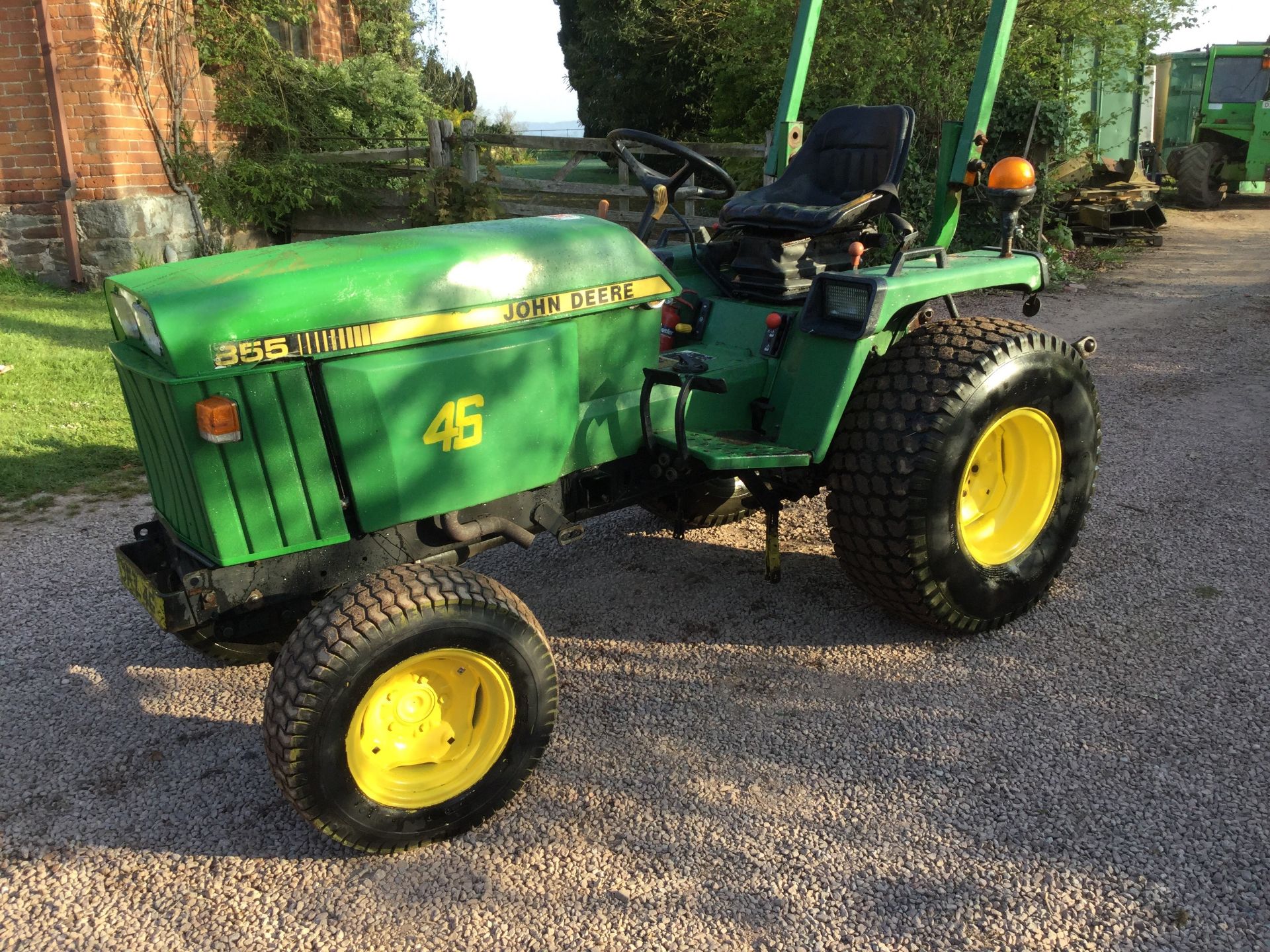 855 John Deere compact tractor