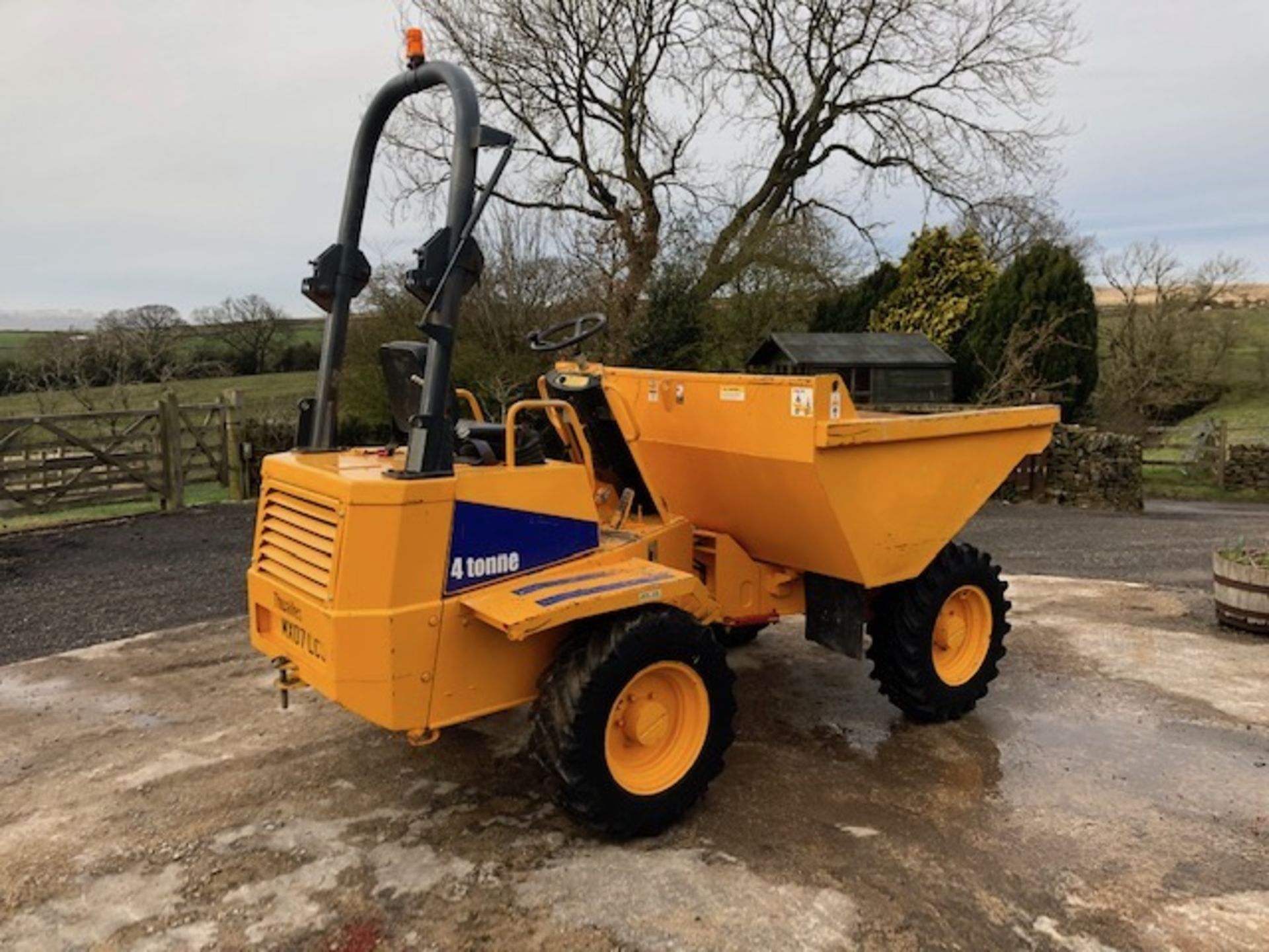 2007 Thwaites 4 Ton Dumper - Image 4 of 15