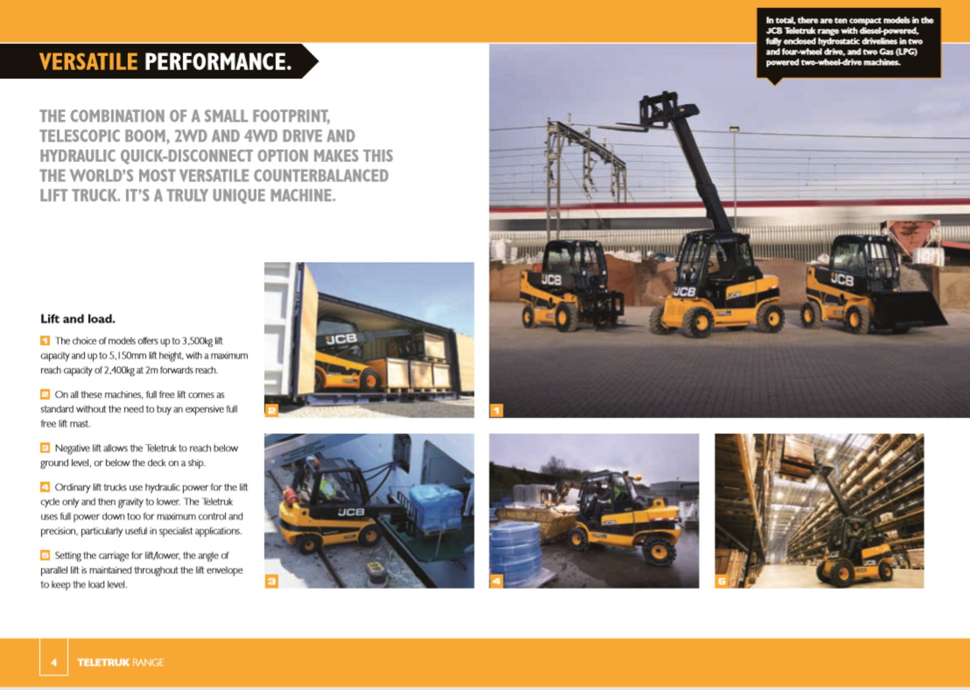 ENTRY DIRECT FROM GLOBAL LOGISTICS COMPANY JCB 30TLT30D Diesel Forktruck - Image 7 of 24