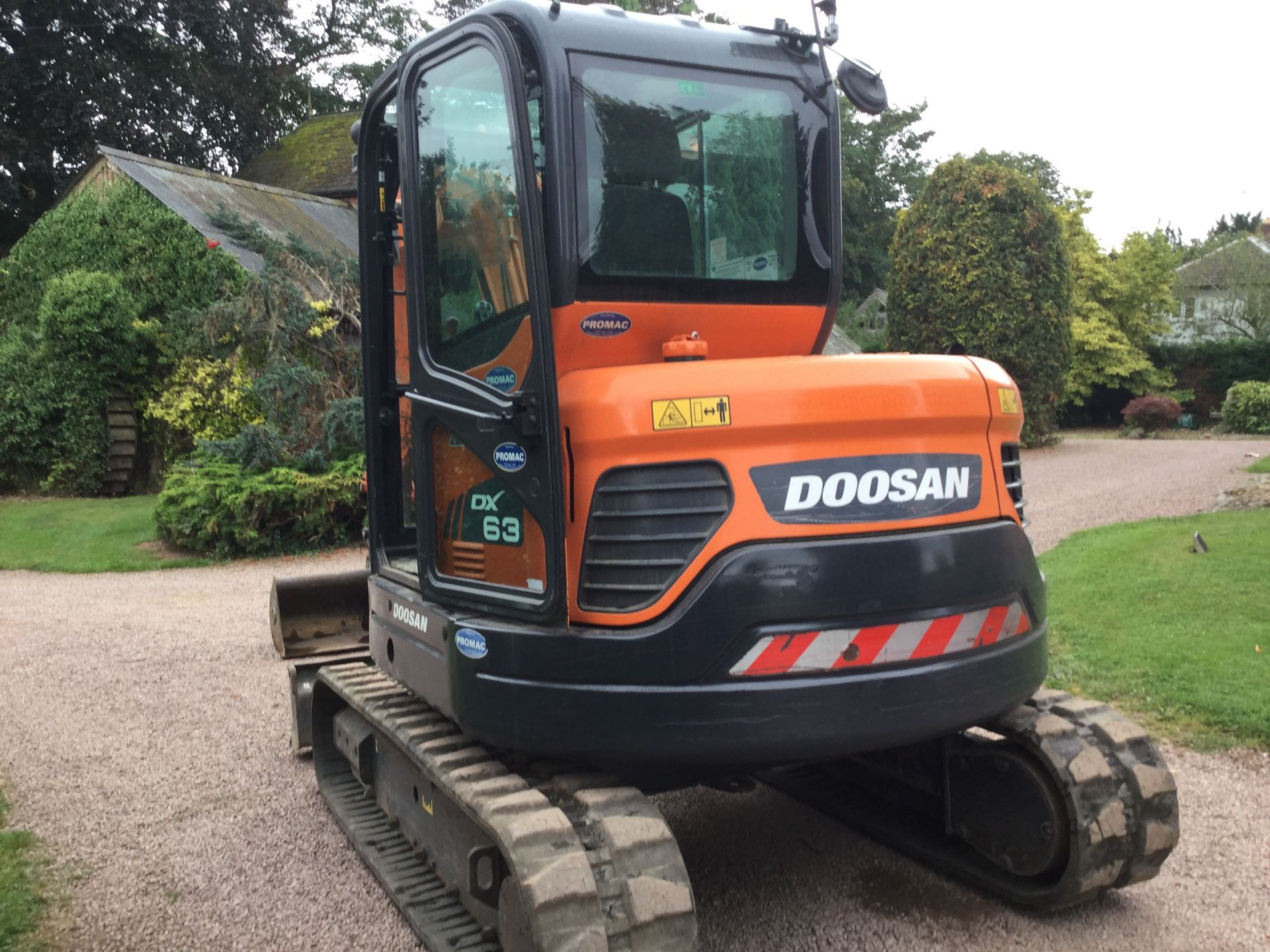 Doosan dx63 excavator digger - Image 2 of 6