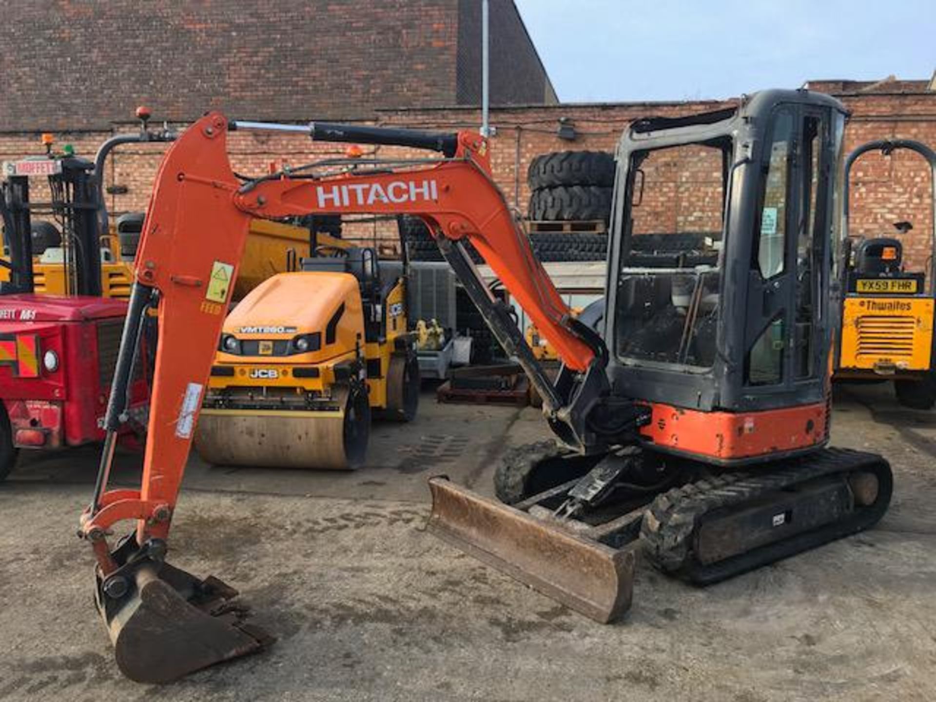 Hitachi zx29 excavator digger