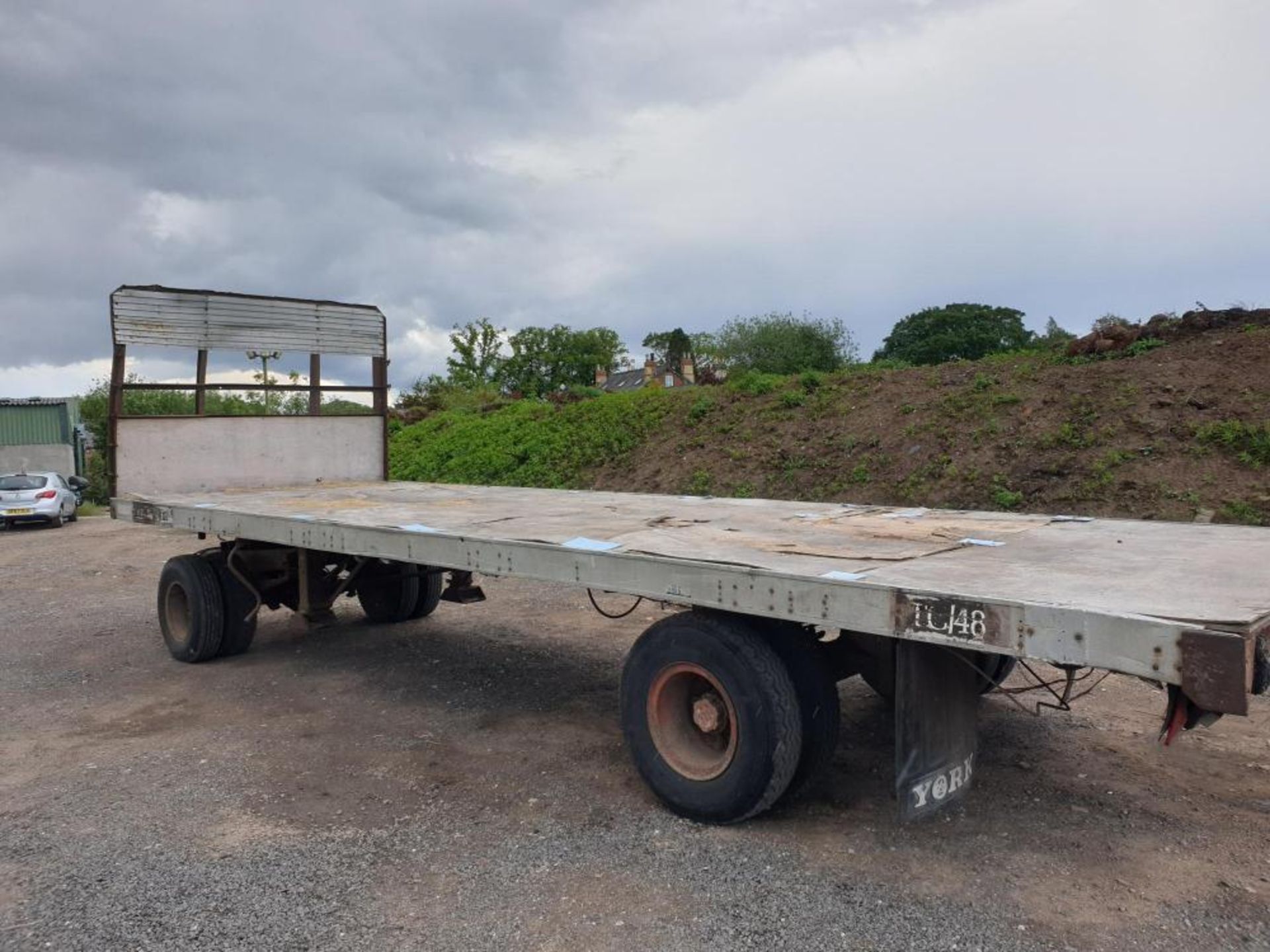 bale trailer with dolly 25ft by 8ft - Image 11 of 12