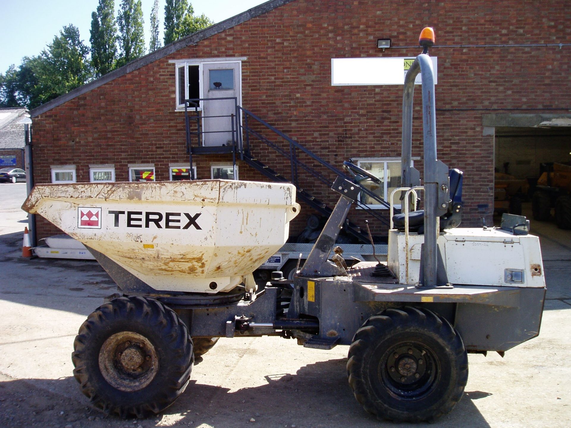 Terex PS3000 3 Ton Swivel Skip Dumper