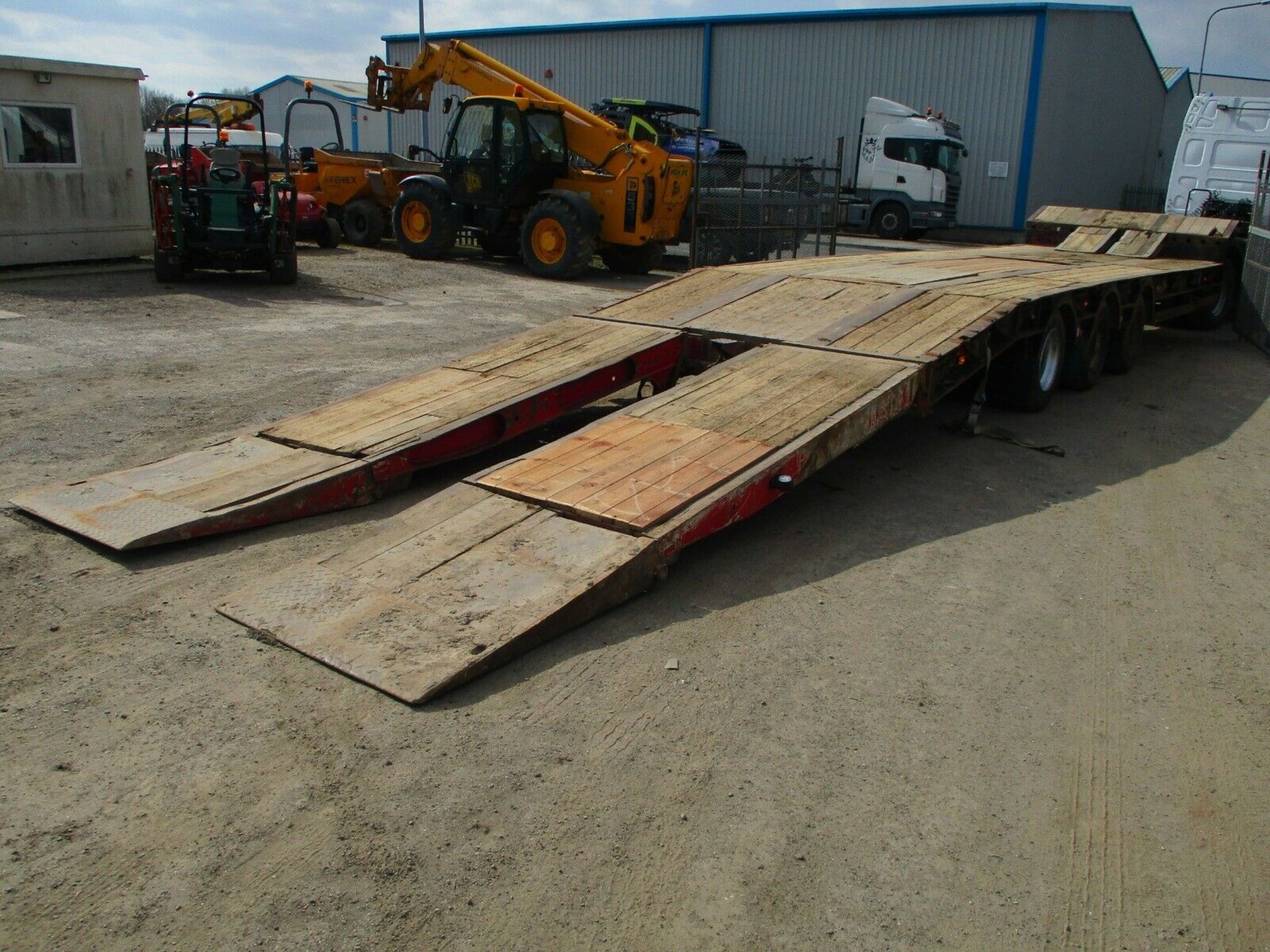 Year 2009 King GTS44/3 Low loader trailer - Image 10 of 12