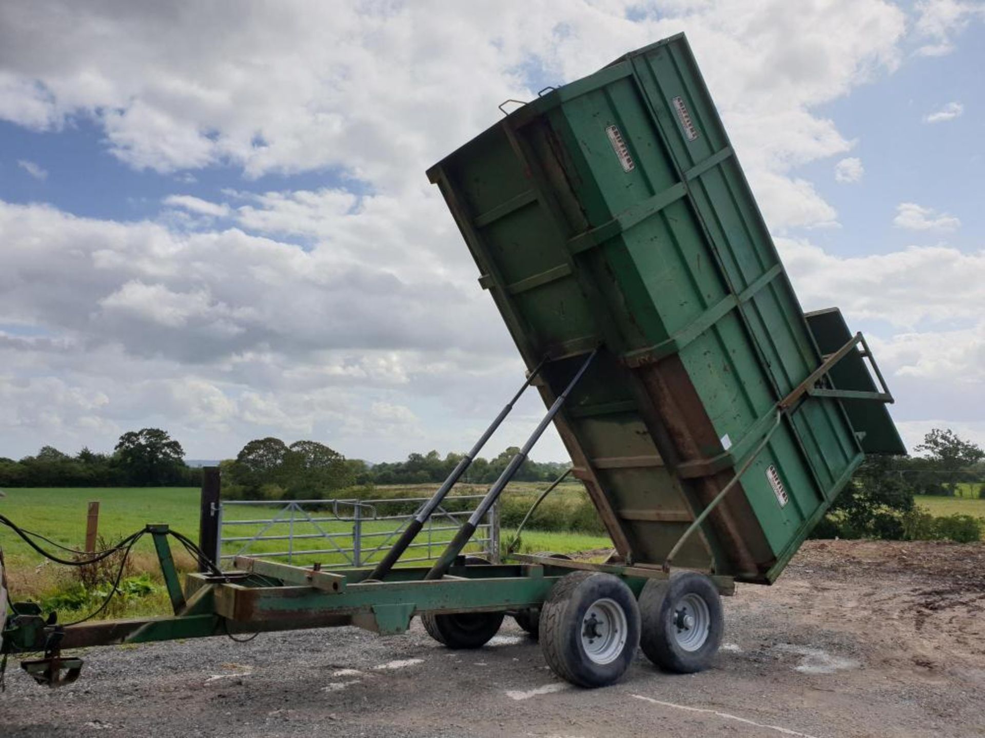 tractor grain / silage trailer