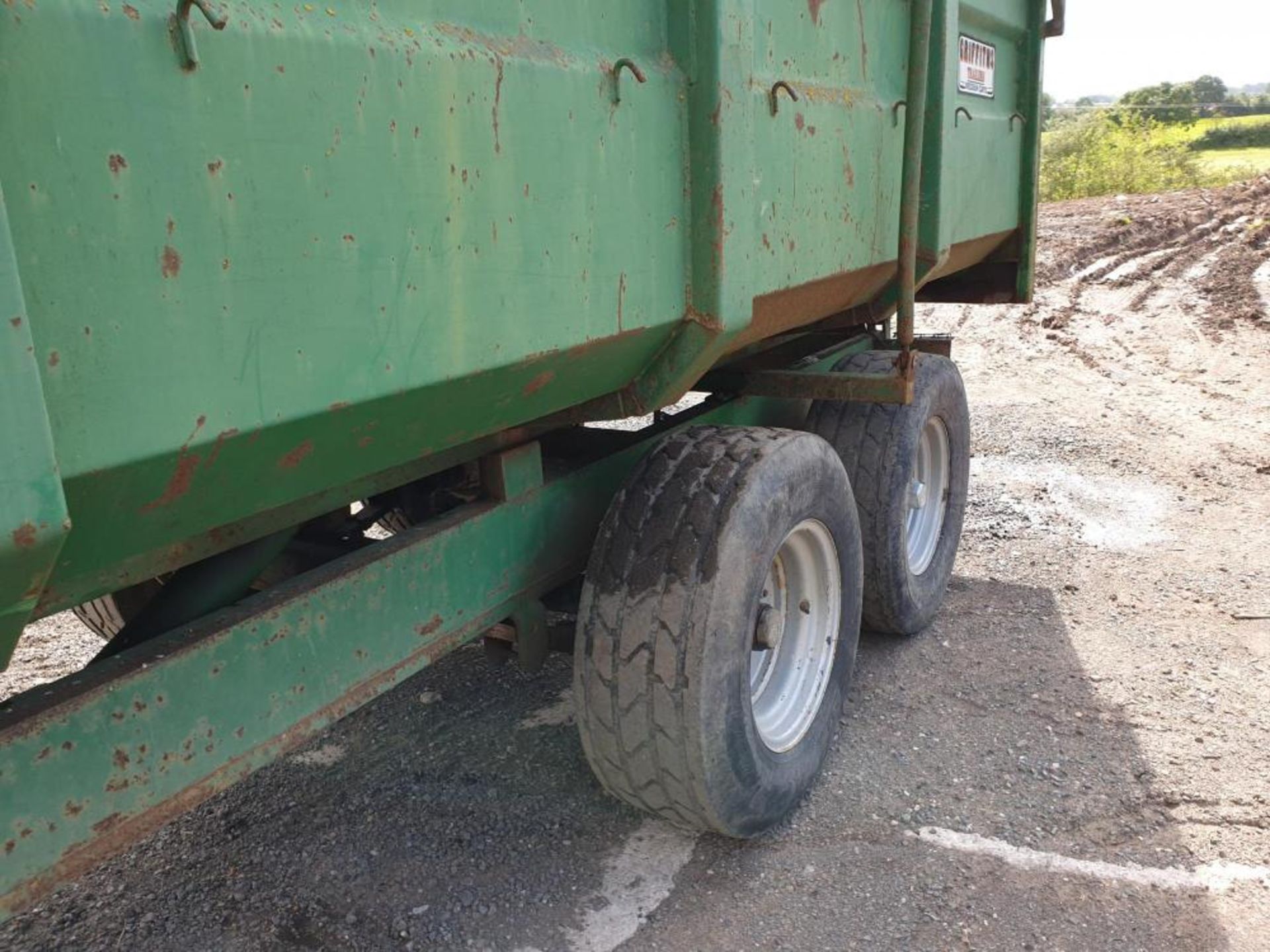 tractor grain / silage trailer - Image 6 of 13