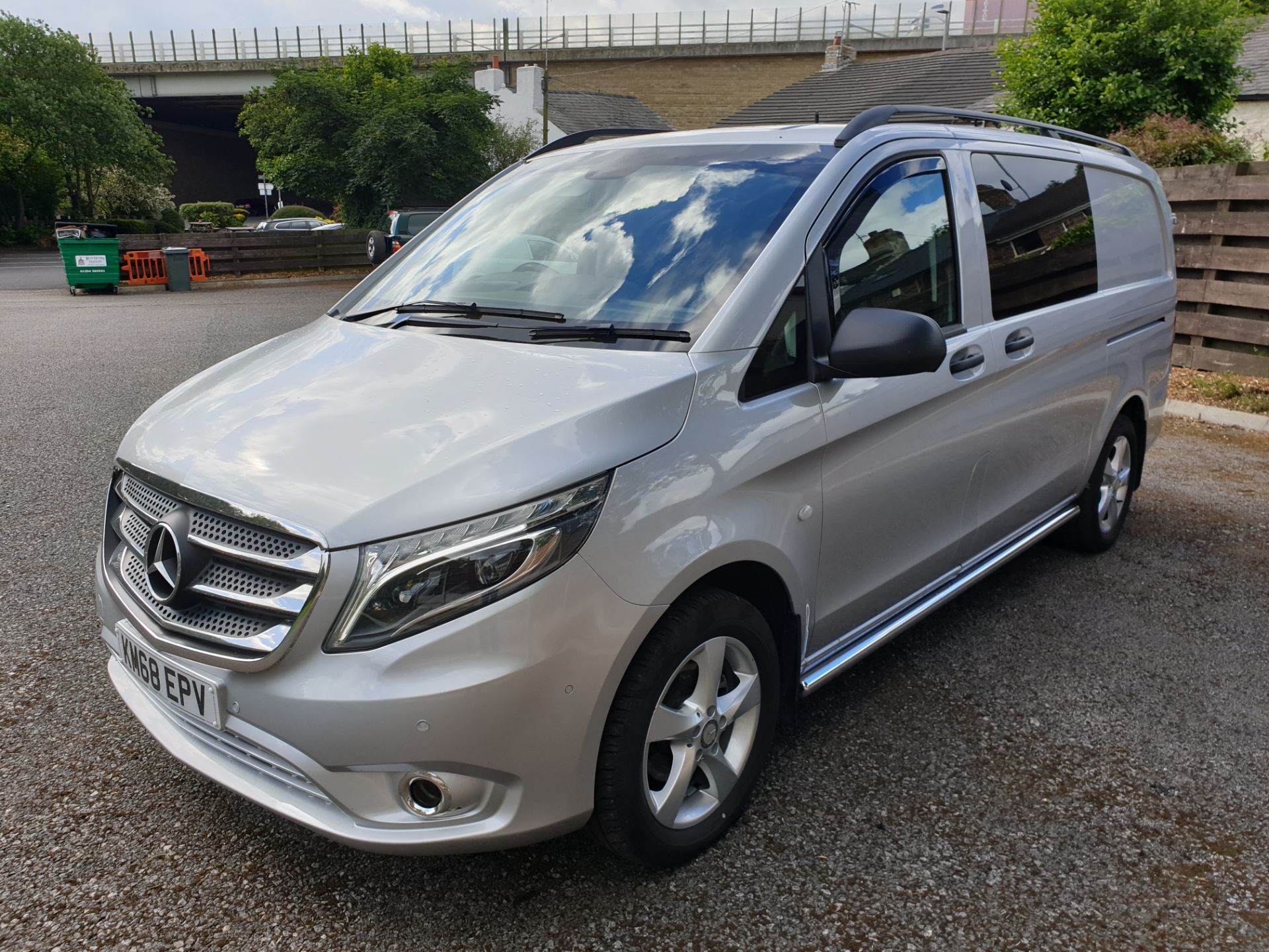 2018 / 68 Mercedes Vito 116 Cdi Auto Crewvan - NO VAT - Image 7 of 20