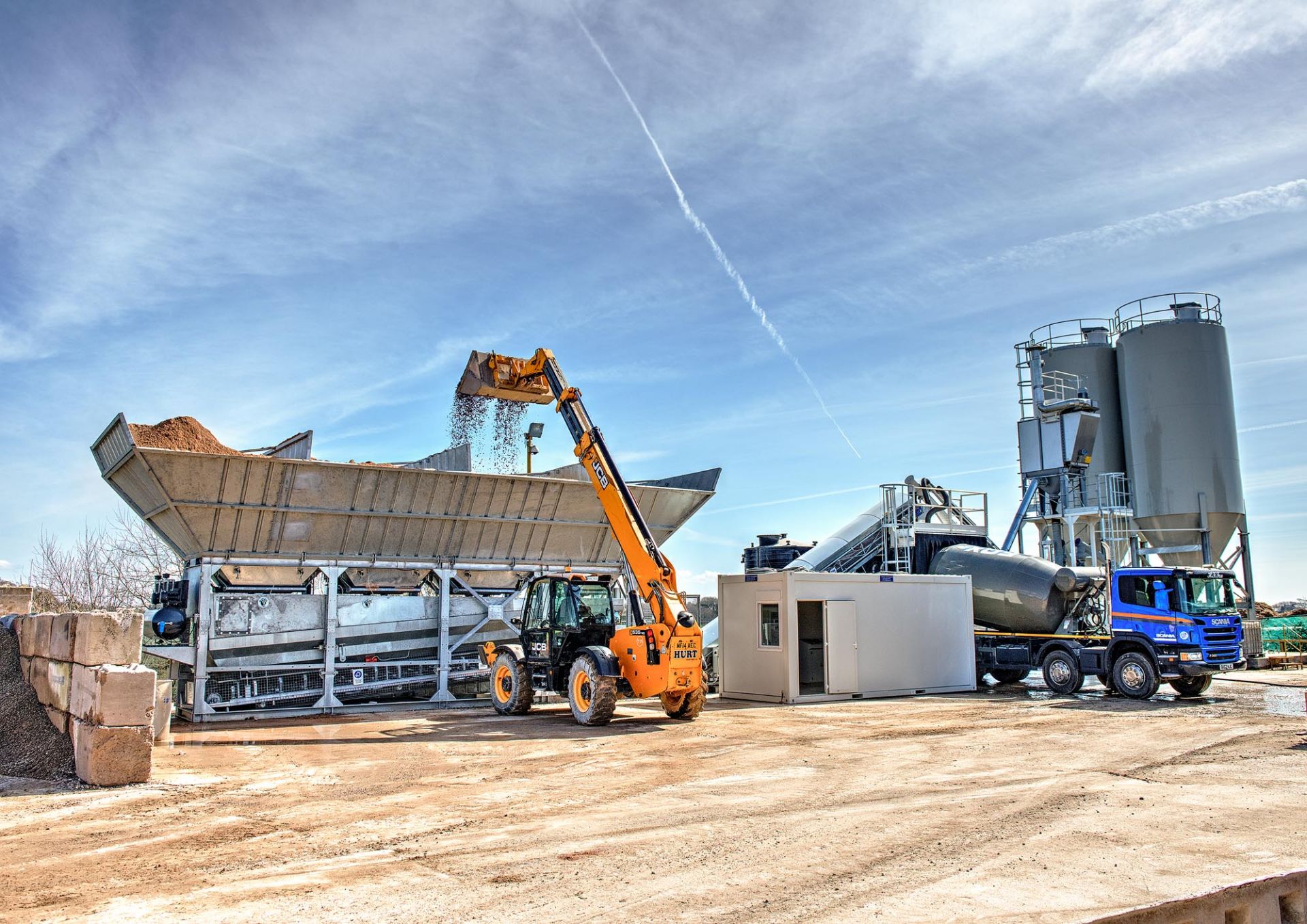 2018 Euromecc Euromobil 4 Fast Dry Concrete Batching Plant - Image 8 of 14