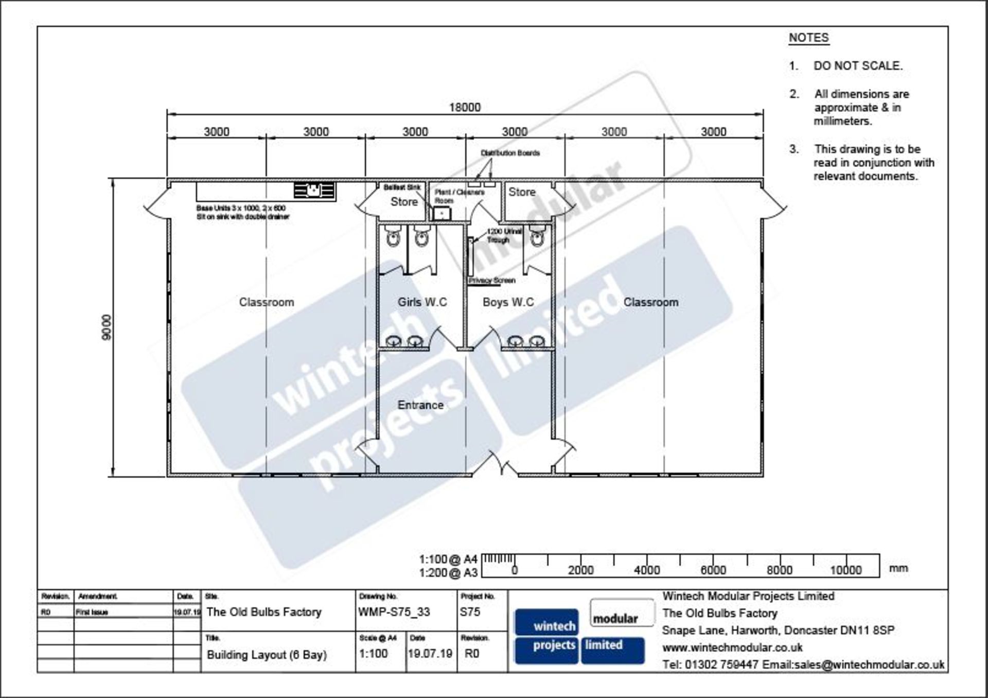 Modular Building 18m long x 9m wide *Low Reserves* - Image 12 of 13