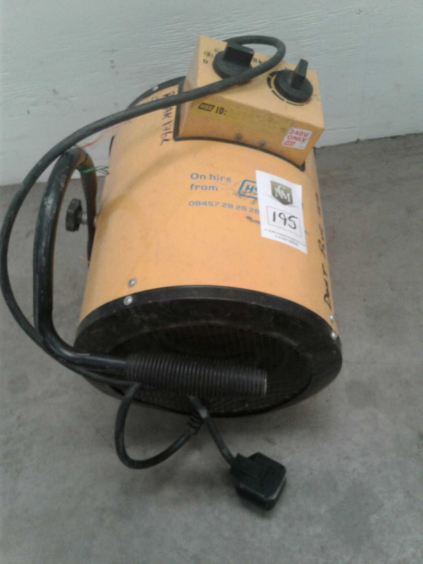 Fan heater 2.8kw