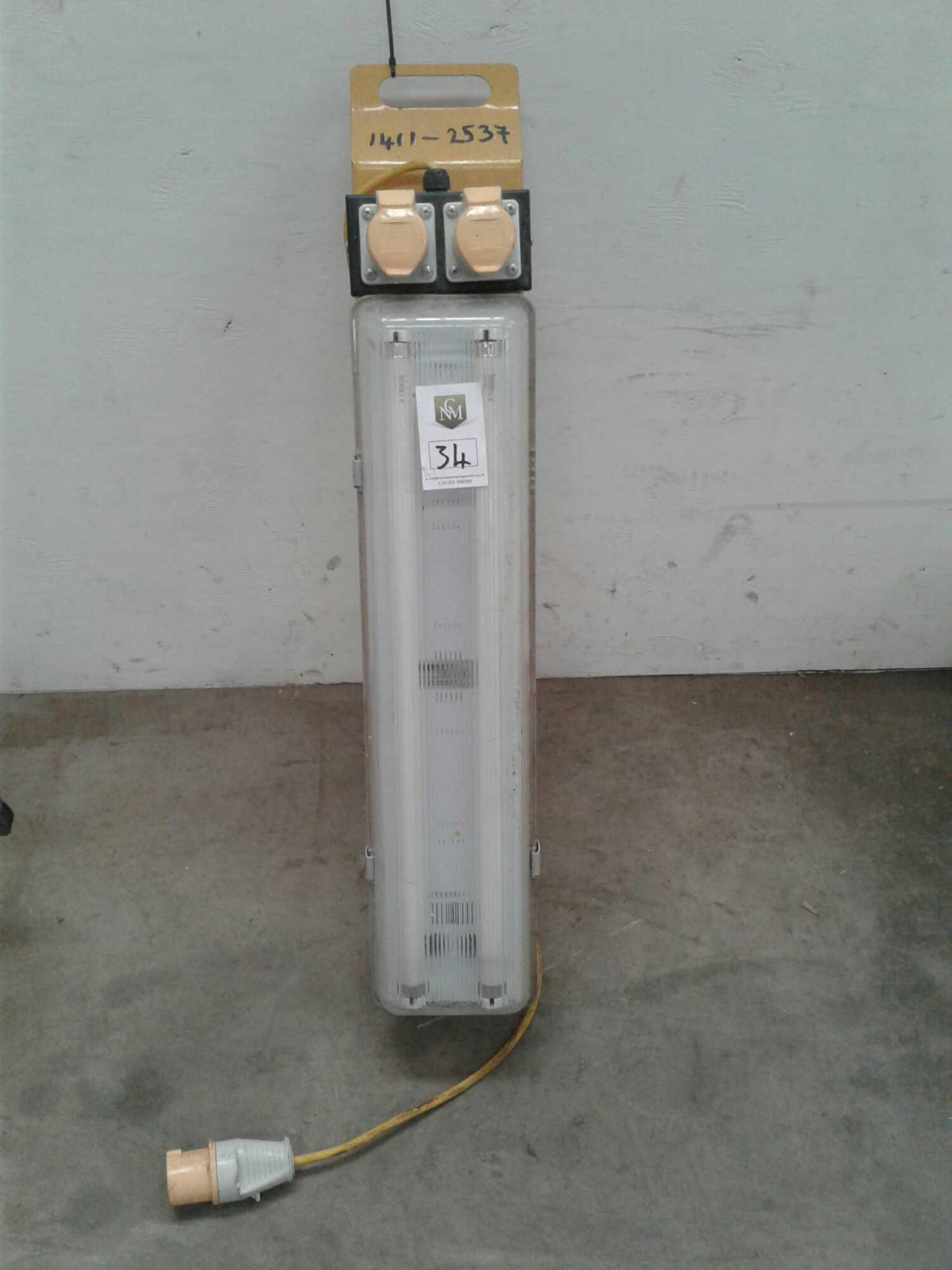 Fluorescent work light 110 V