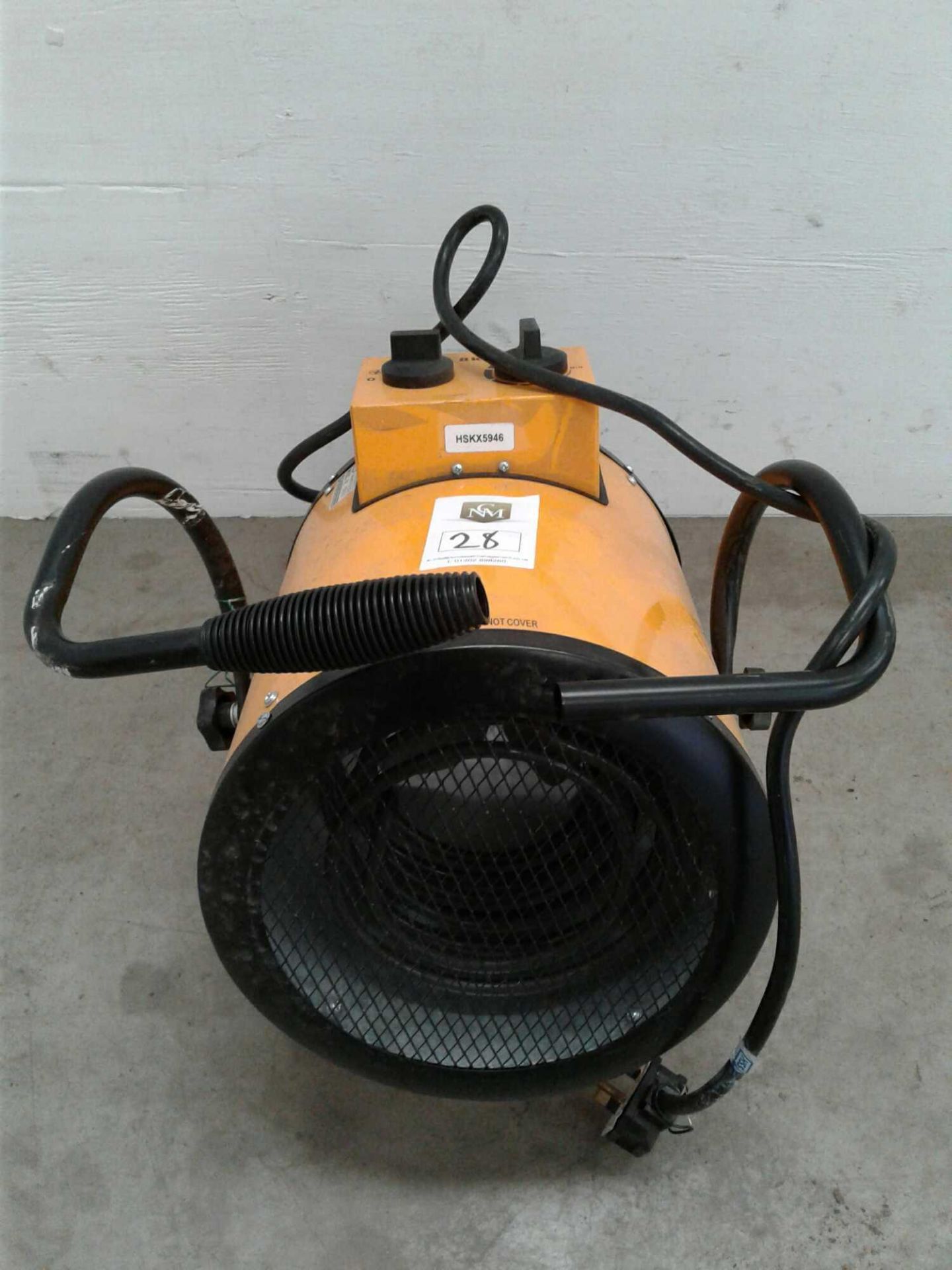 Portable fan heater 240 V