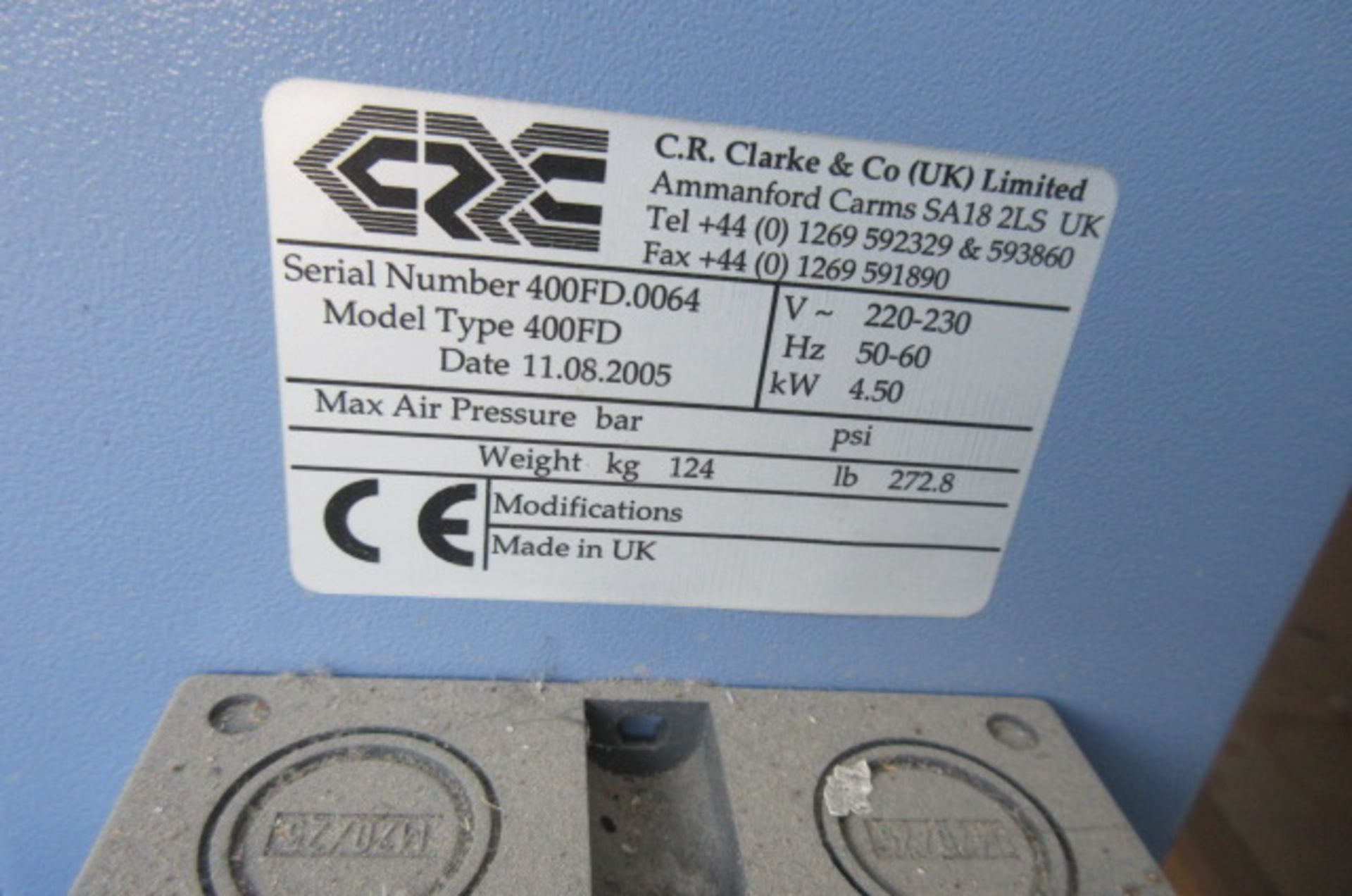CR Clarke 400FD fan circulated oven - Image 3 of 3