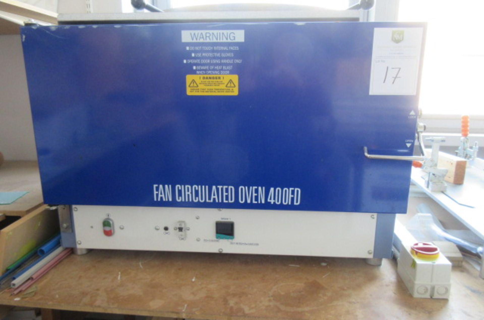 CR Clarke 400FD fan circulated oven