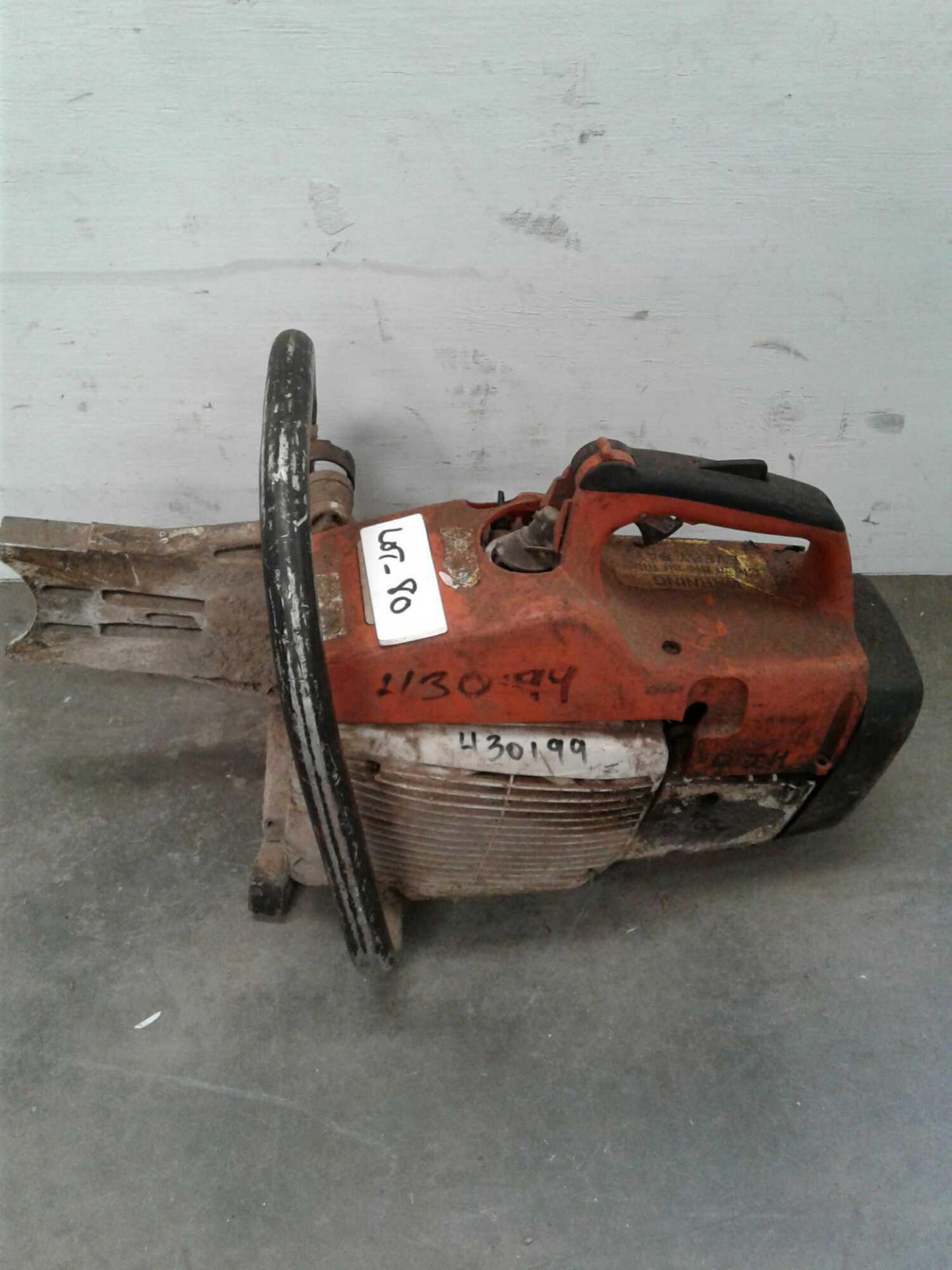 Stihl ts 400 cut of saw