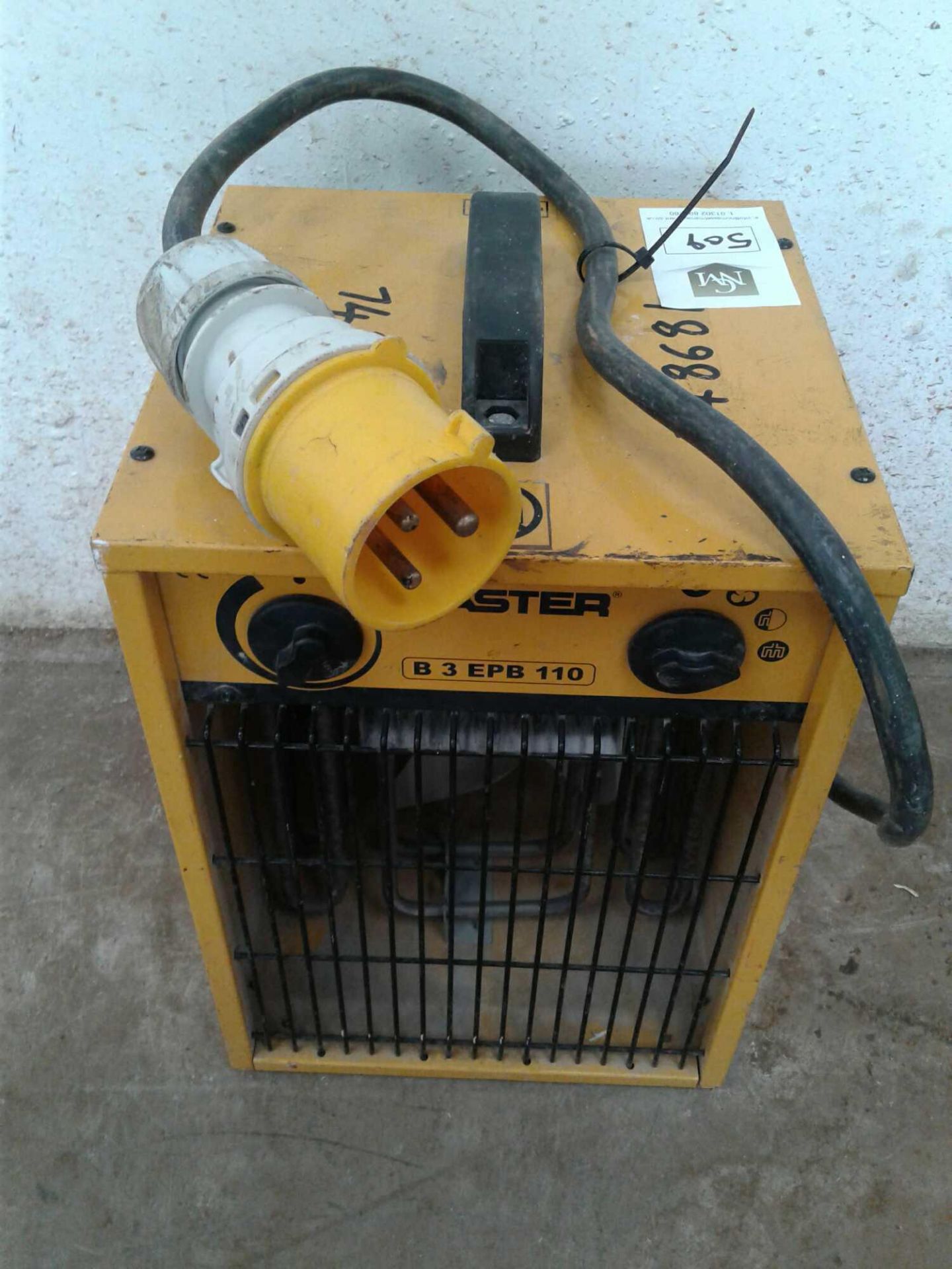 Master portable heater 110 v 32 amp