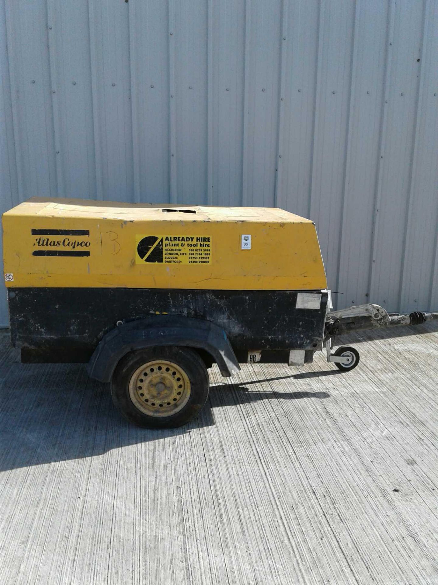 Atlas corporation diesel compressor