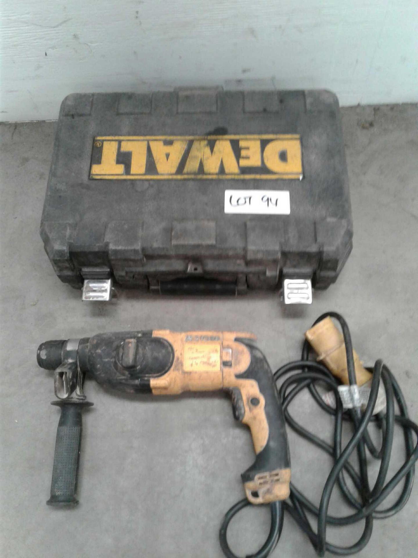 DeWalt hammer drill 110 V