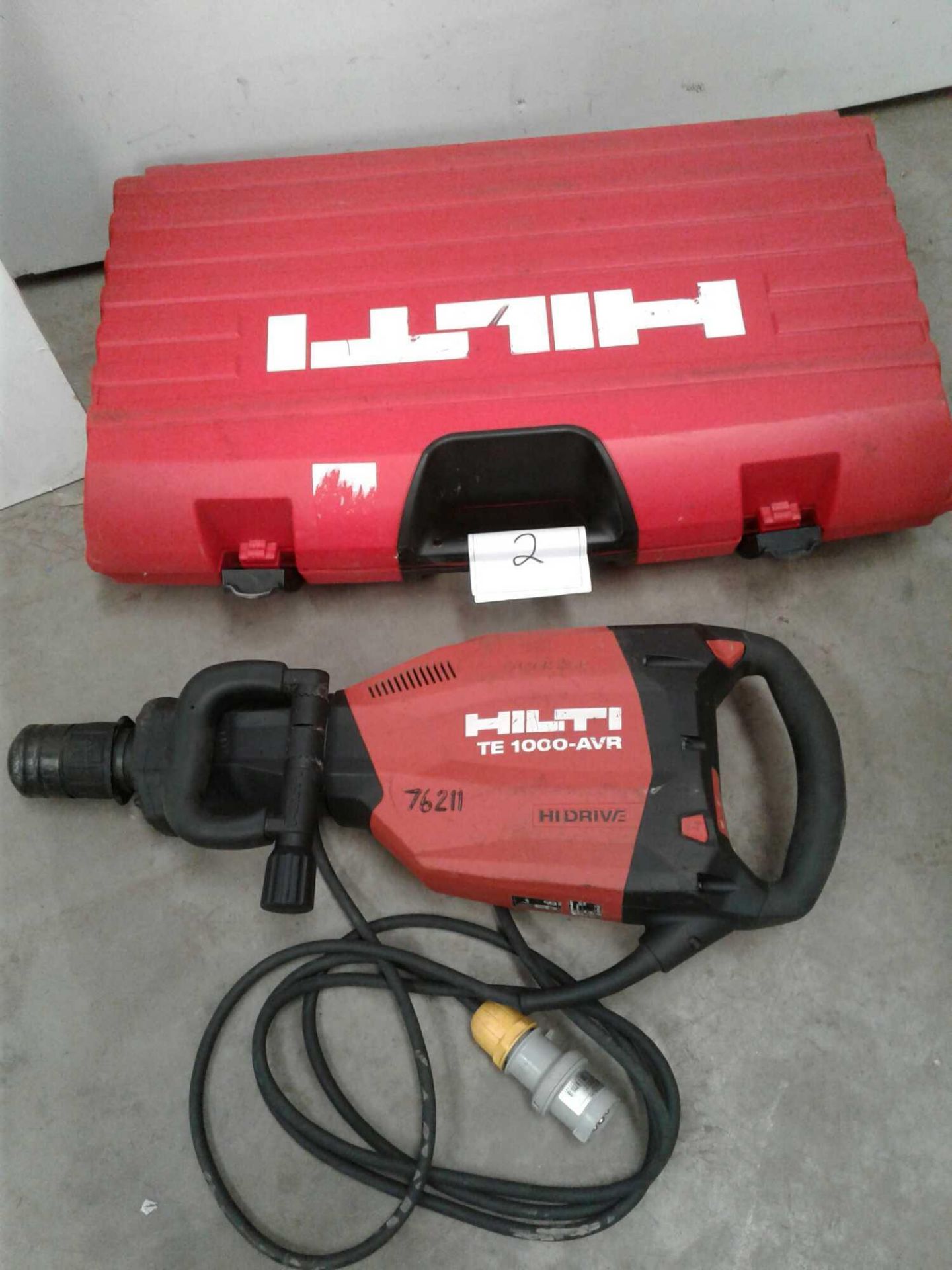 Hilti te1000 heavy breaker 110 V