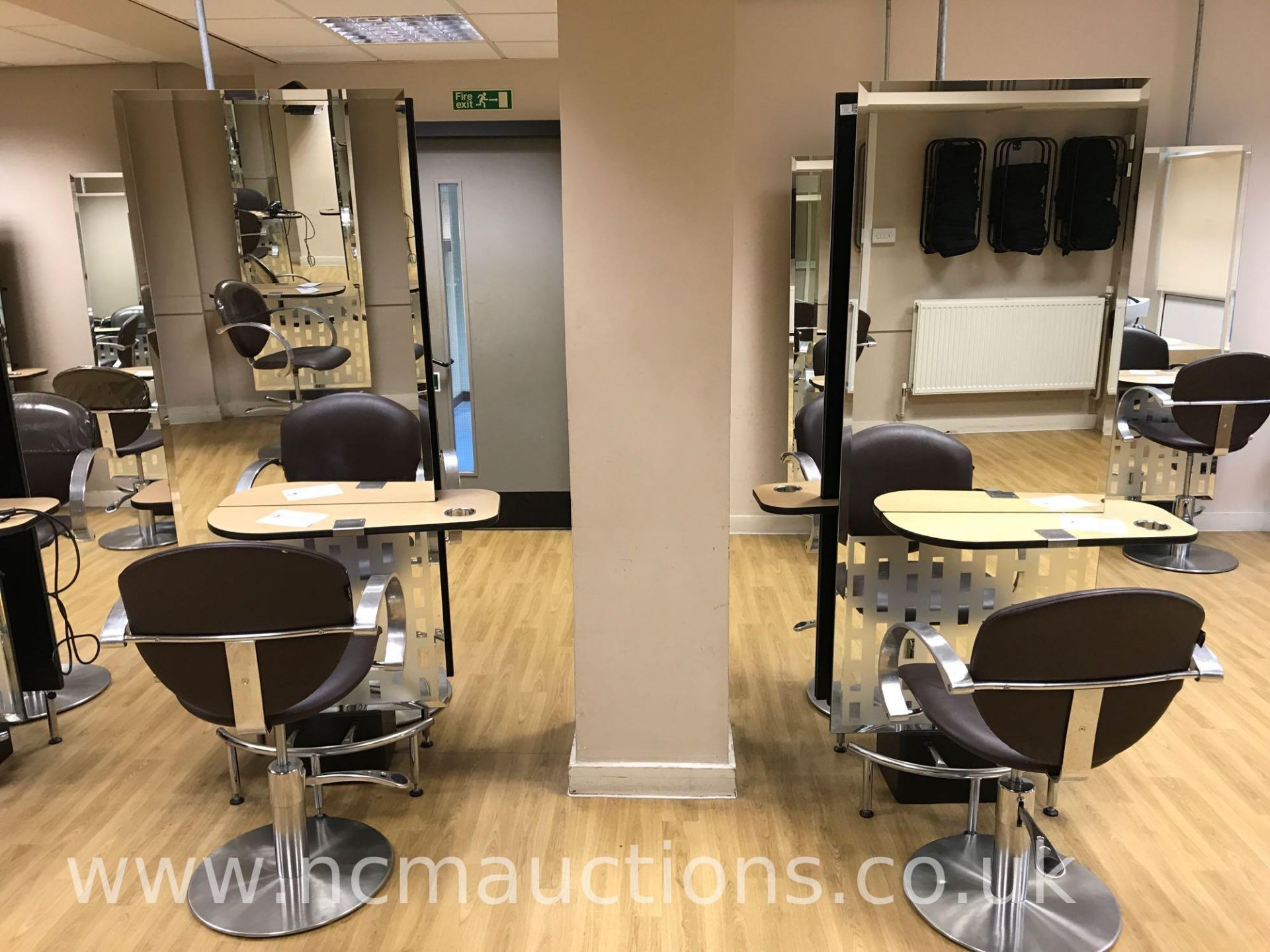 2x Double Side Hair and Beauty Station