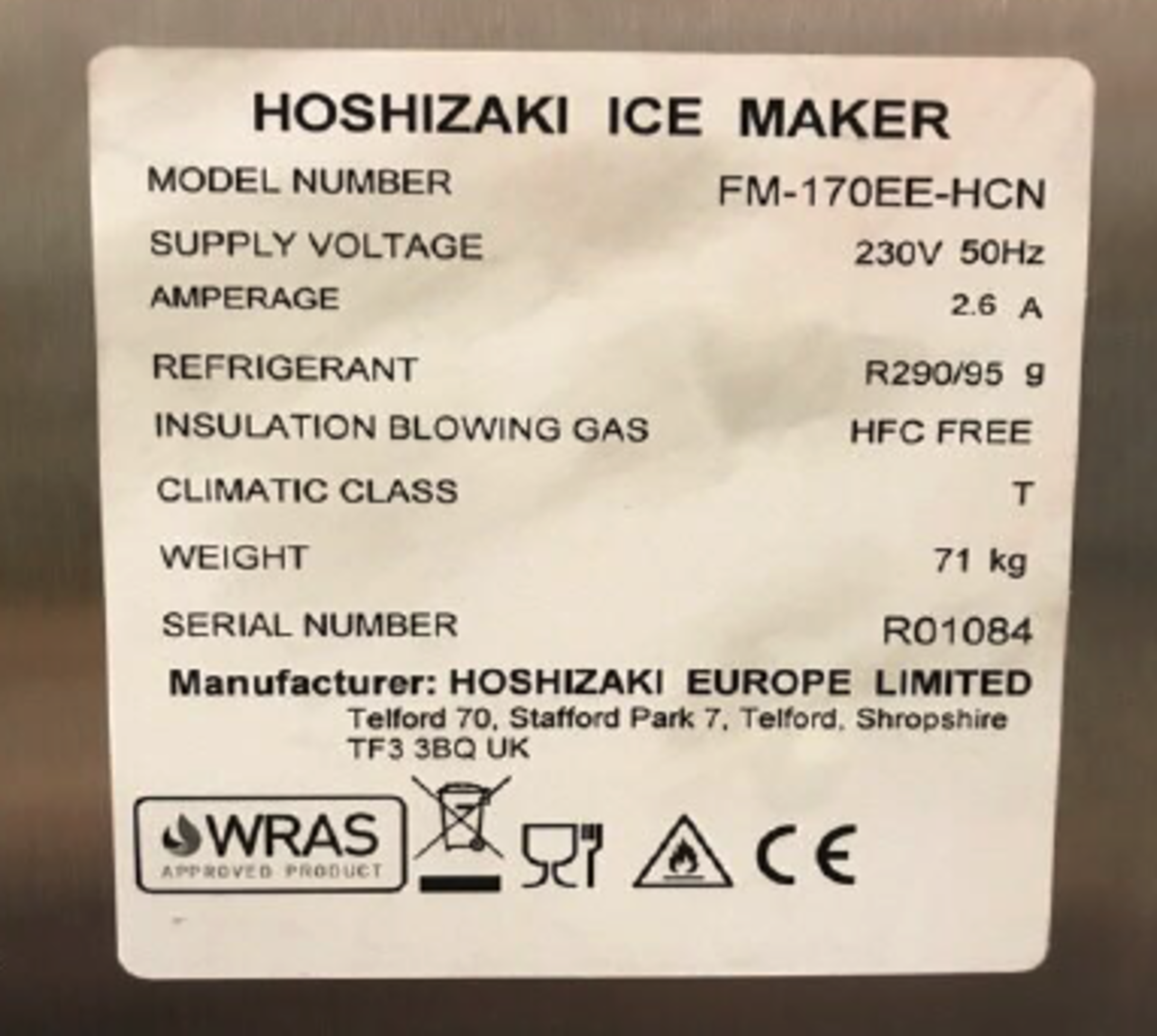 Hoshizaki Flake Ice Maker - Image 10 of 10