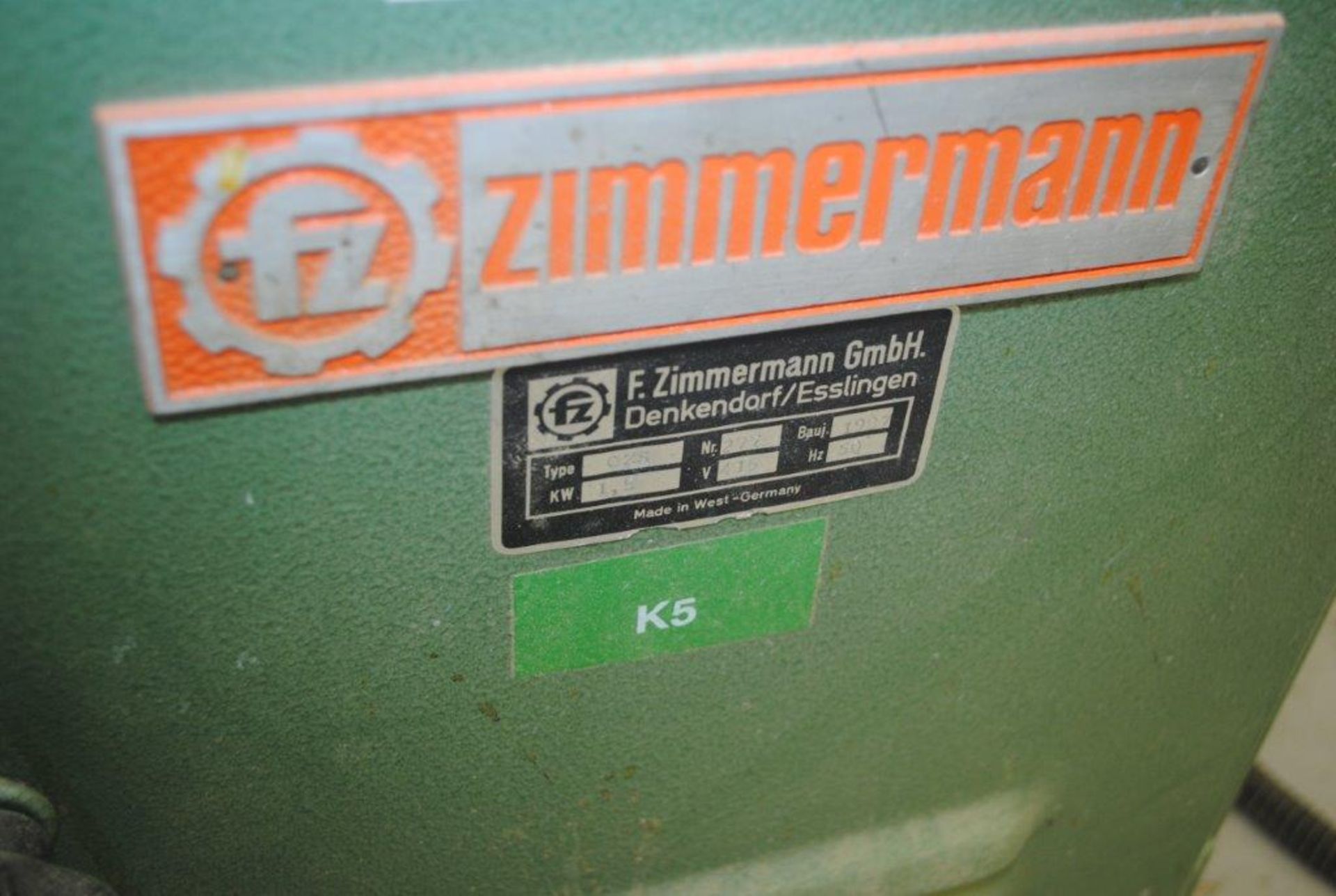 ZIMMERMANN OZS internal grinding machine - Image 2 of 3