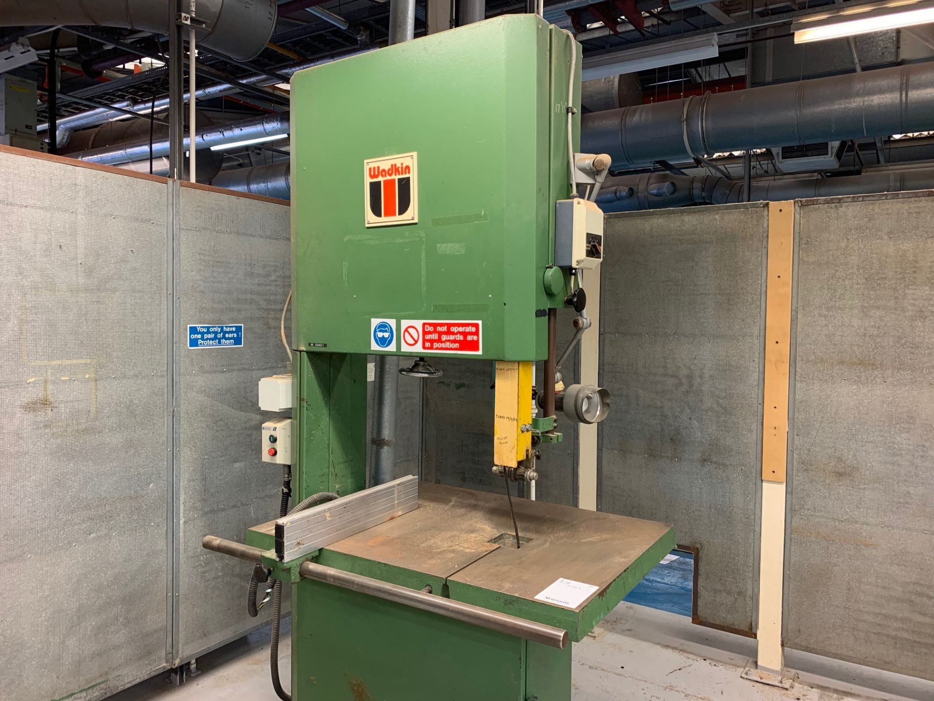 WADKIN C8 bandsaw