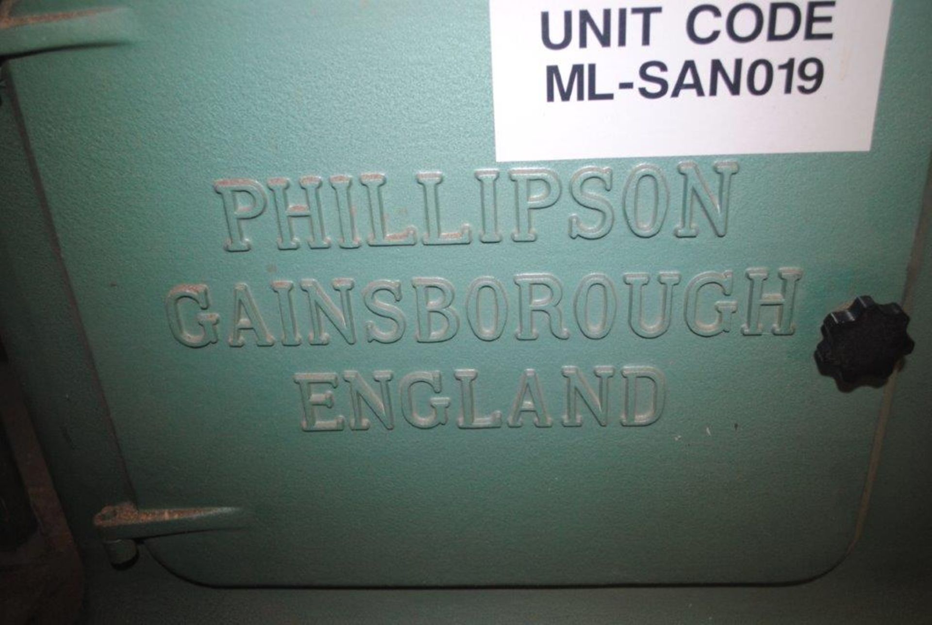 PHILLIPSON GAINSBOROUGH double end sander - Image 4 of 4