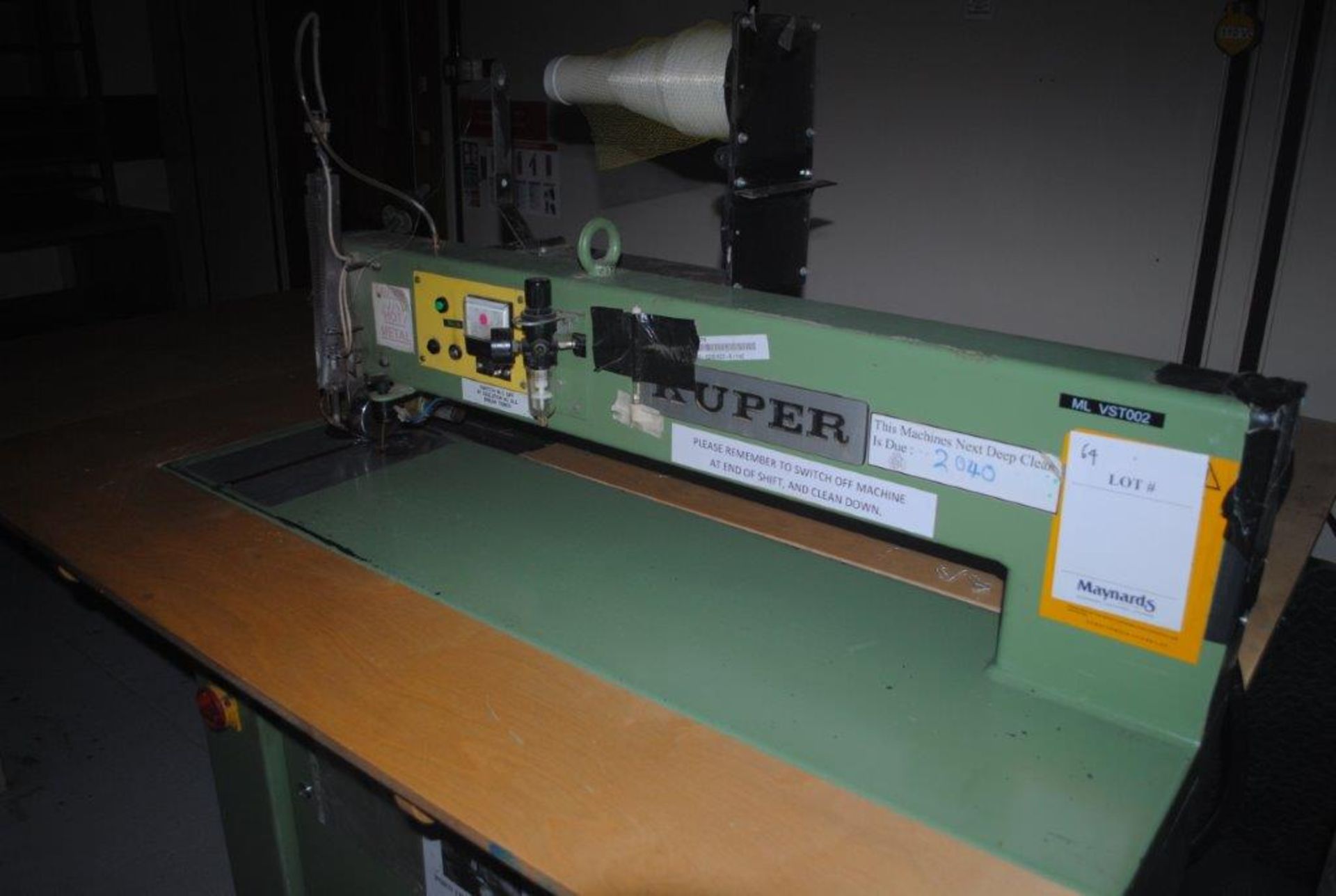 KUPER FWJ 900 Veneer Splicing Machine - Image 2 of 3