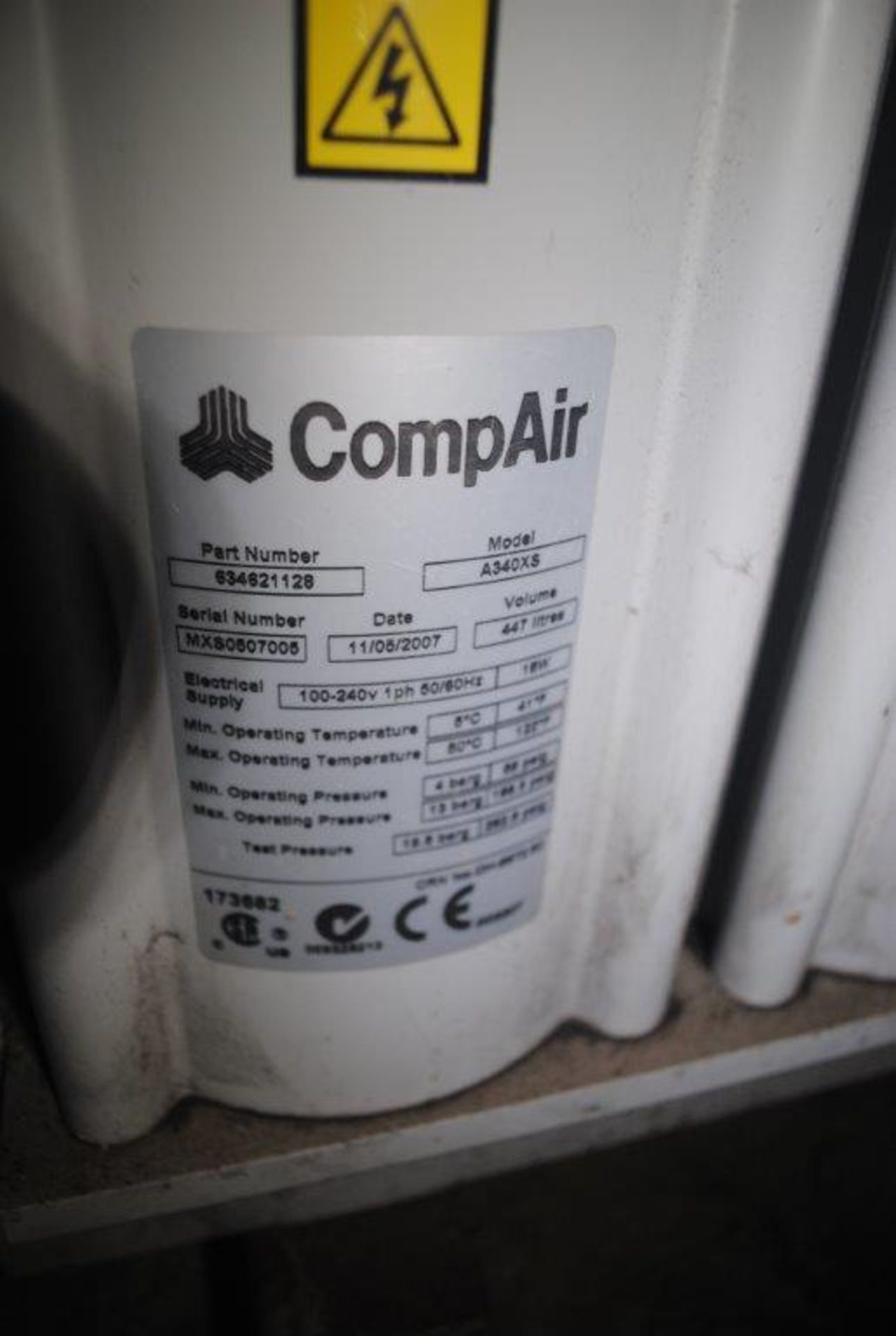 Compair Absorbtion Dryer A340XS - Image 4 of 9