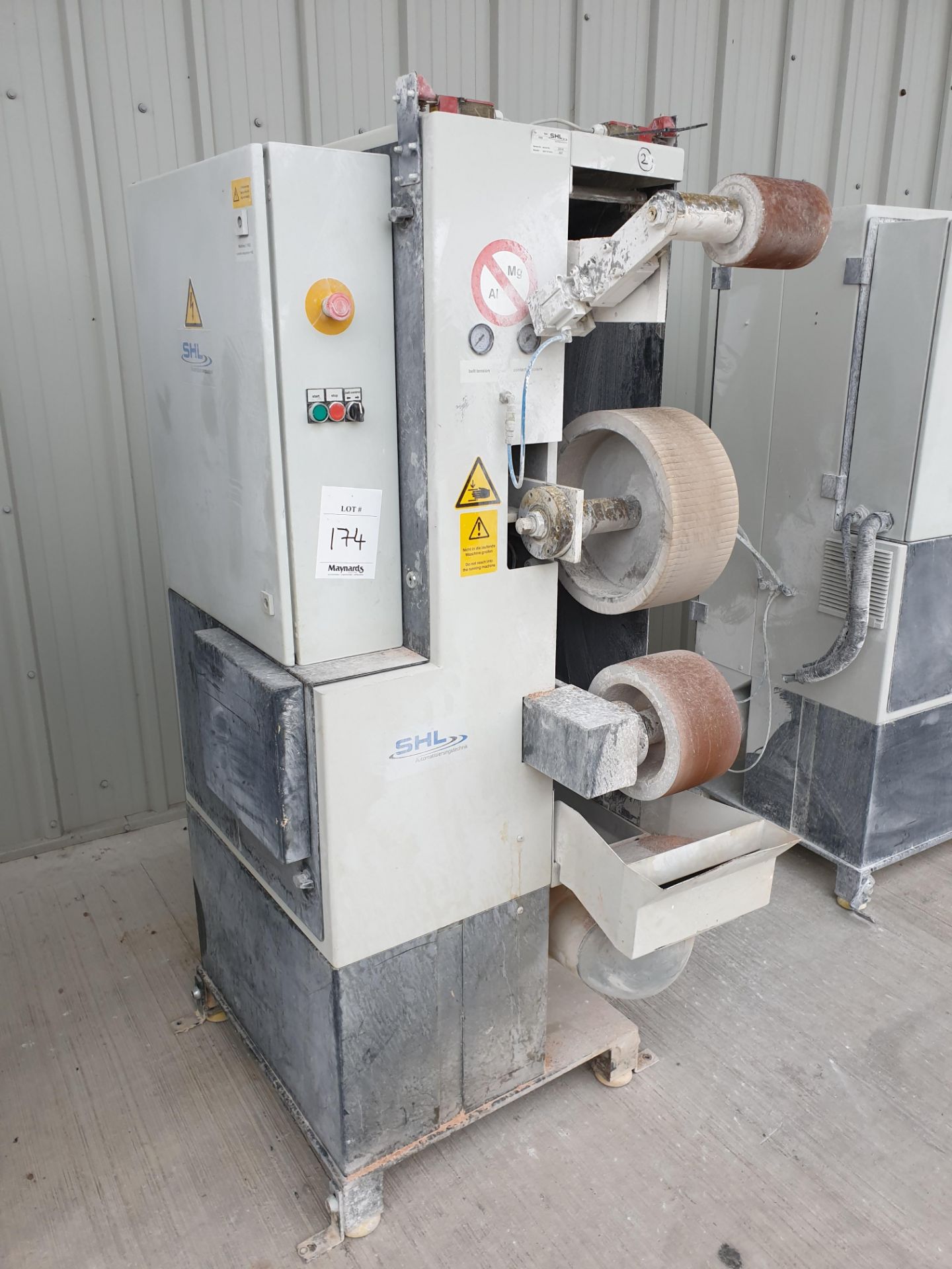 SHL FKS BELT CONTACT WHEEL GRINDING MACHINE