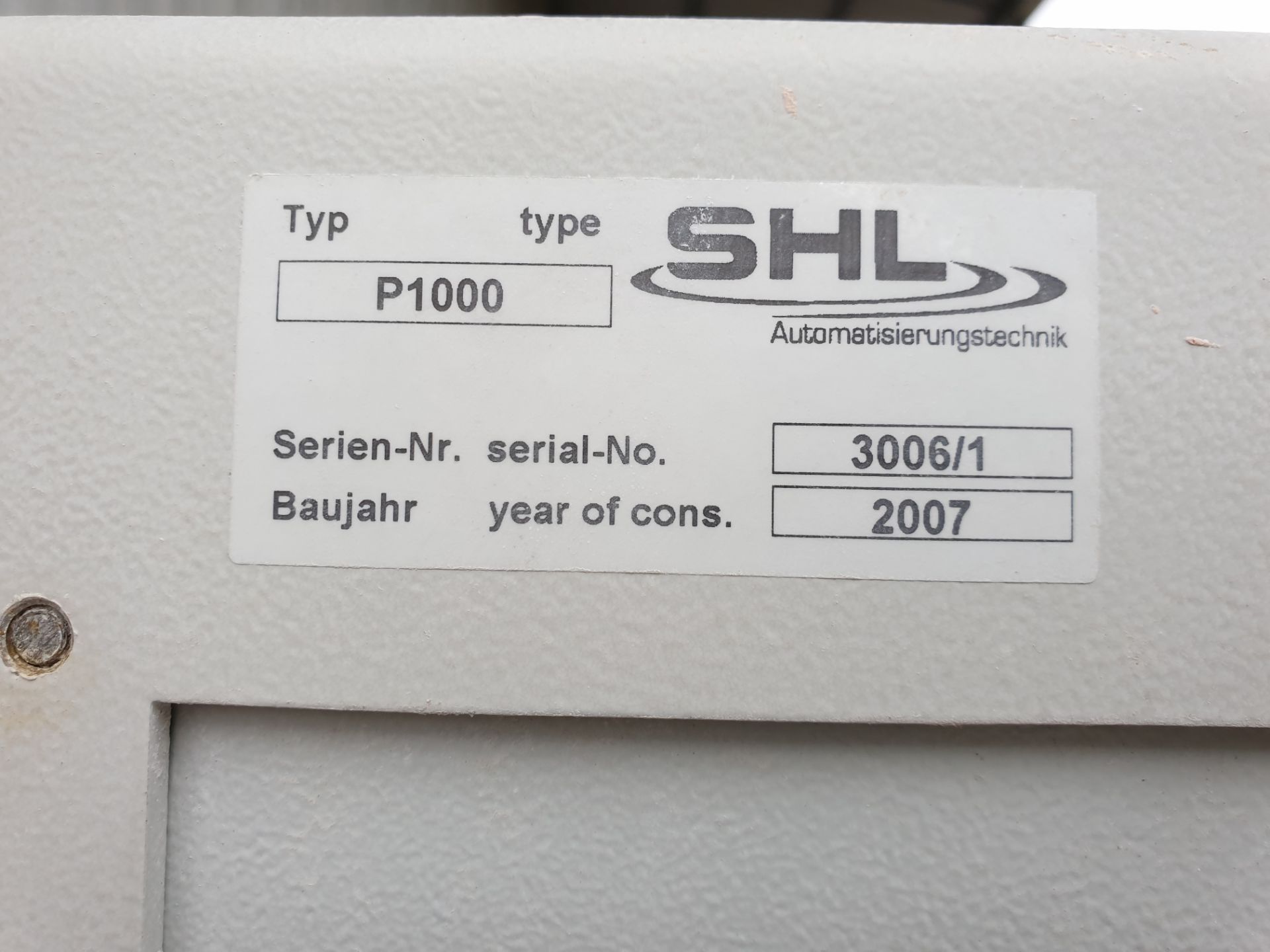 SHL P1000 Polishing Machine - Image 4 of 4