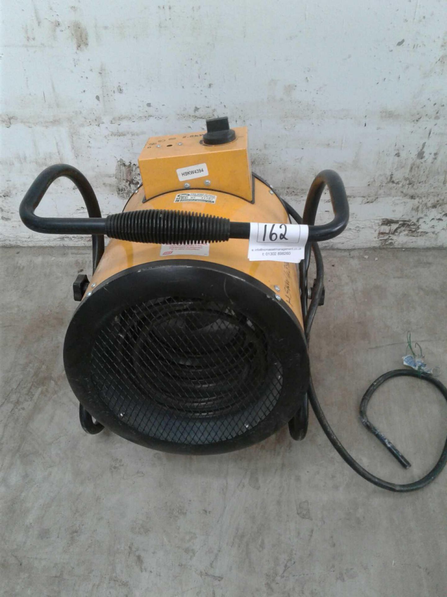 2.8 kW portable heater