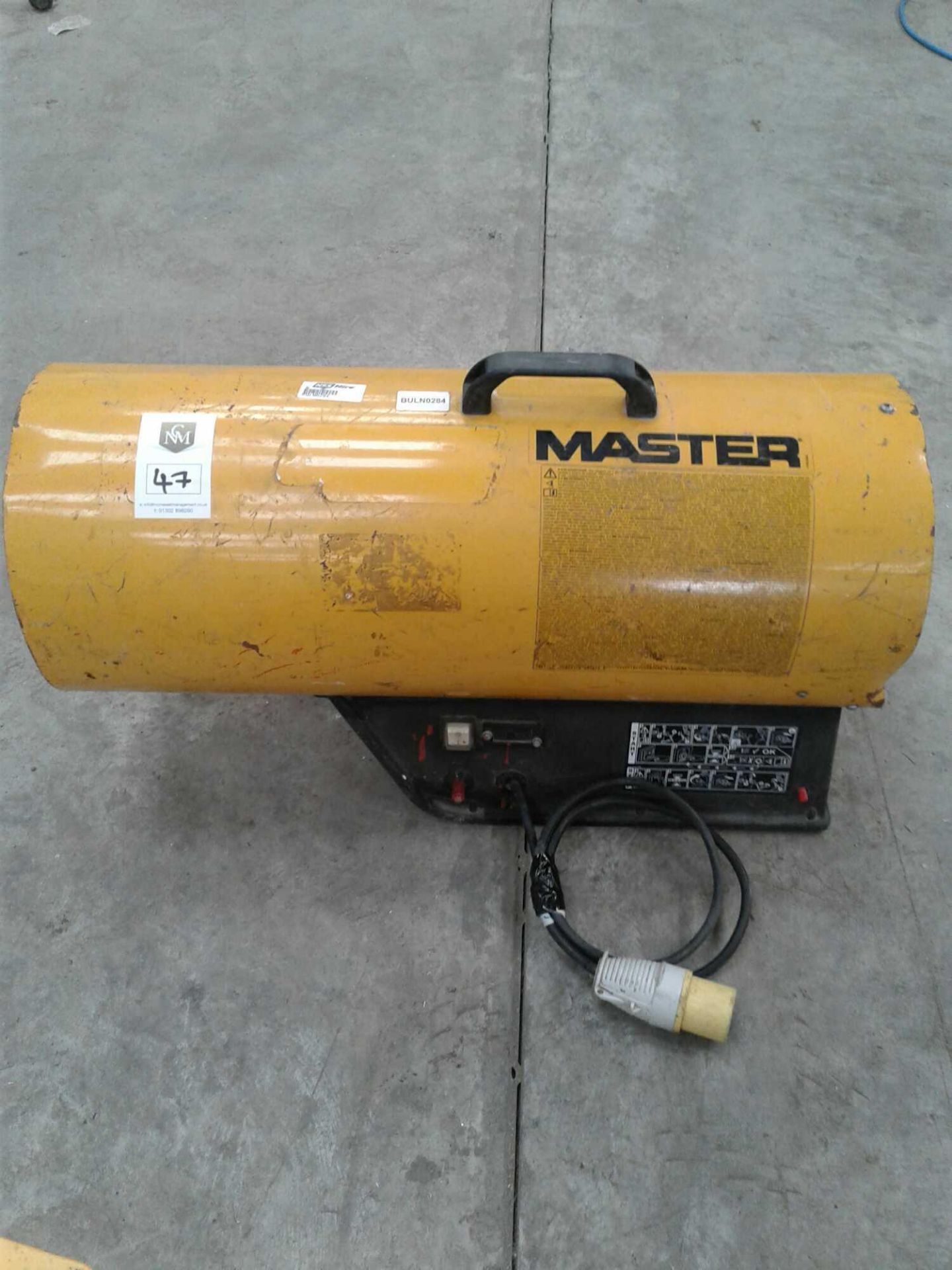 Master space heater 110 V