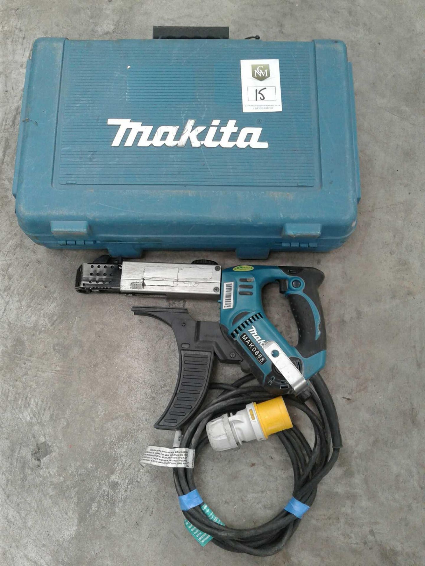 Makita autofeed screwdriver 110 V