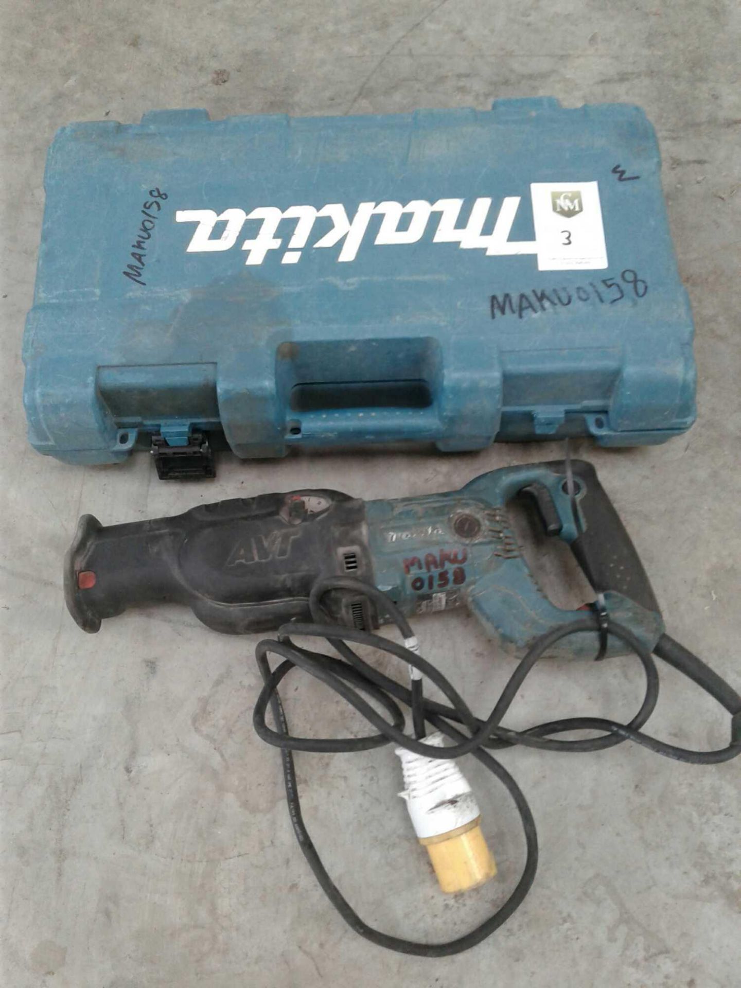 Makita reciprocating saw 110 V