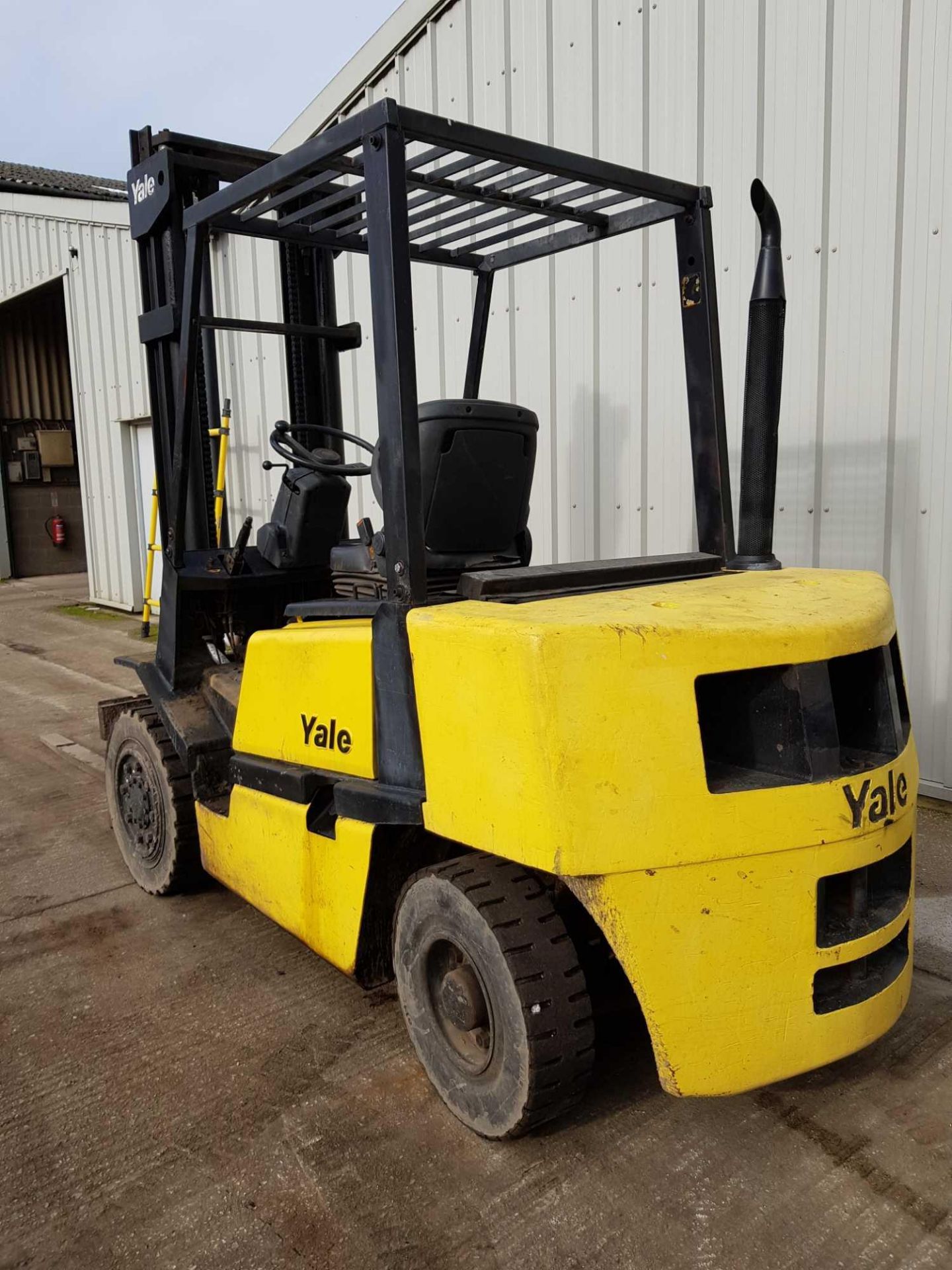 Yale 4 ton diesel forklift - Image 8 of 11