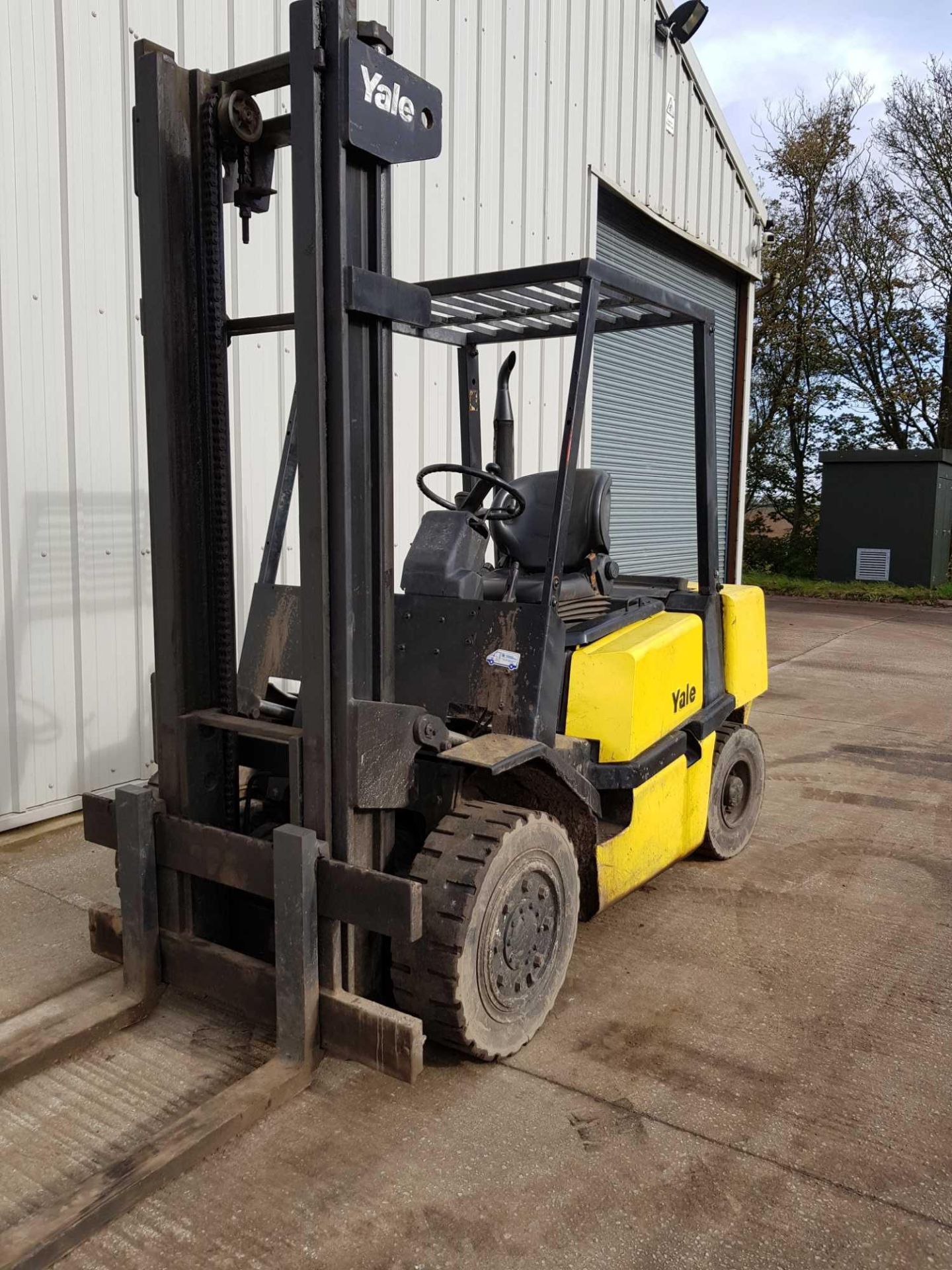 Yale 4 ton diesel forklift - Image 7 of 11