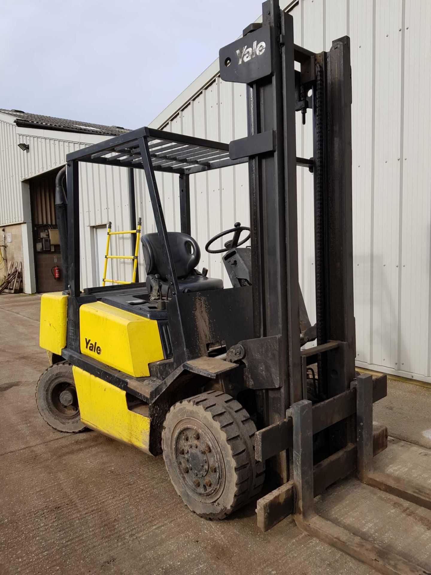 Yale 4 ton diesel forklift - Image 6 of 11