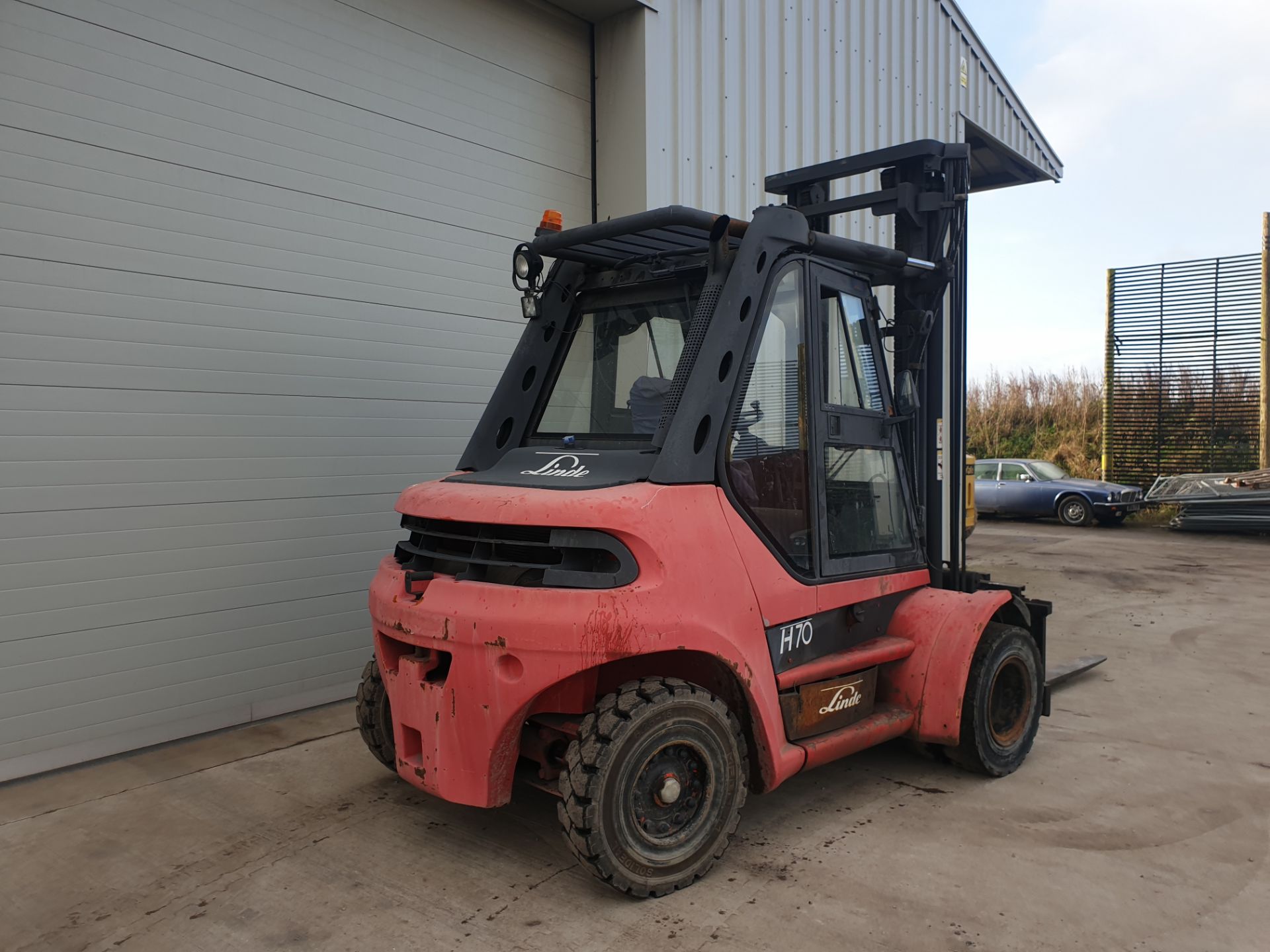 Linde H70 Diesel Forklift - Image 3 of 9