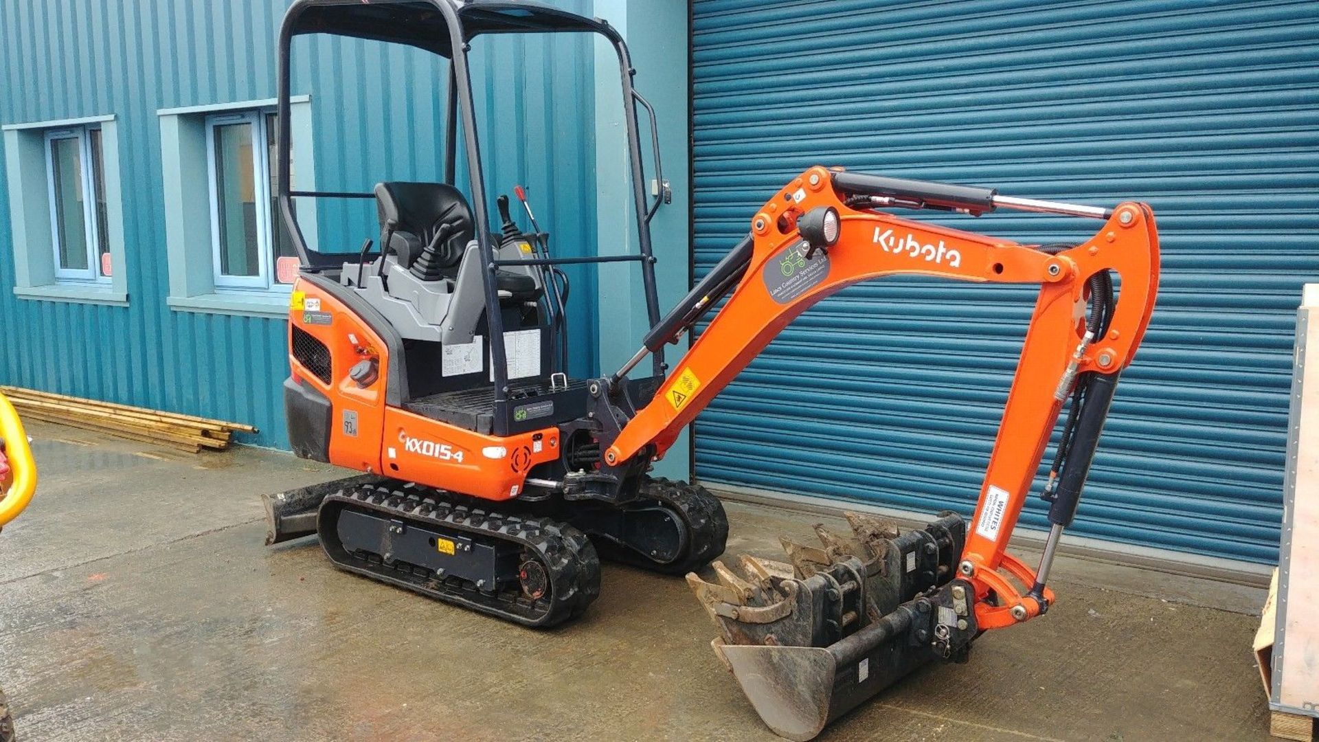 Kubota KX015-4 Excavator C/W - Image 3 of 10