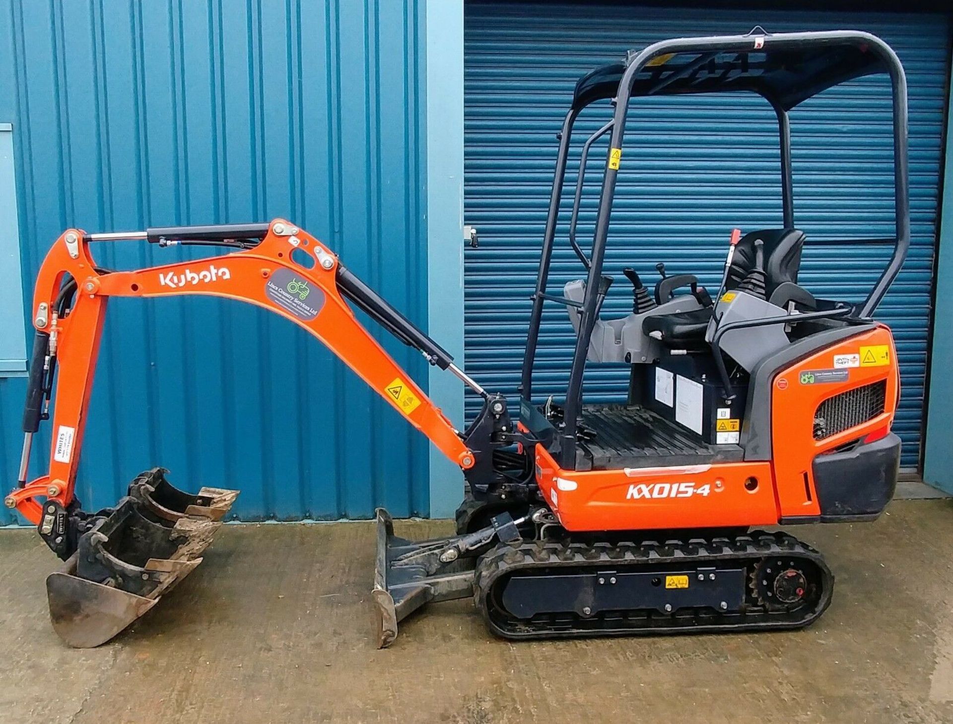 Kubota KX015-4 Excavator C/W - Image 2 of 10