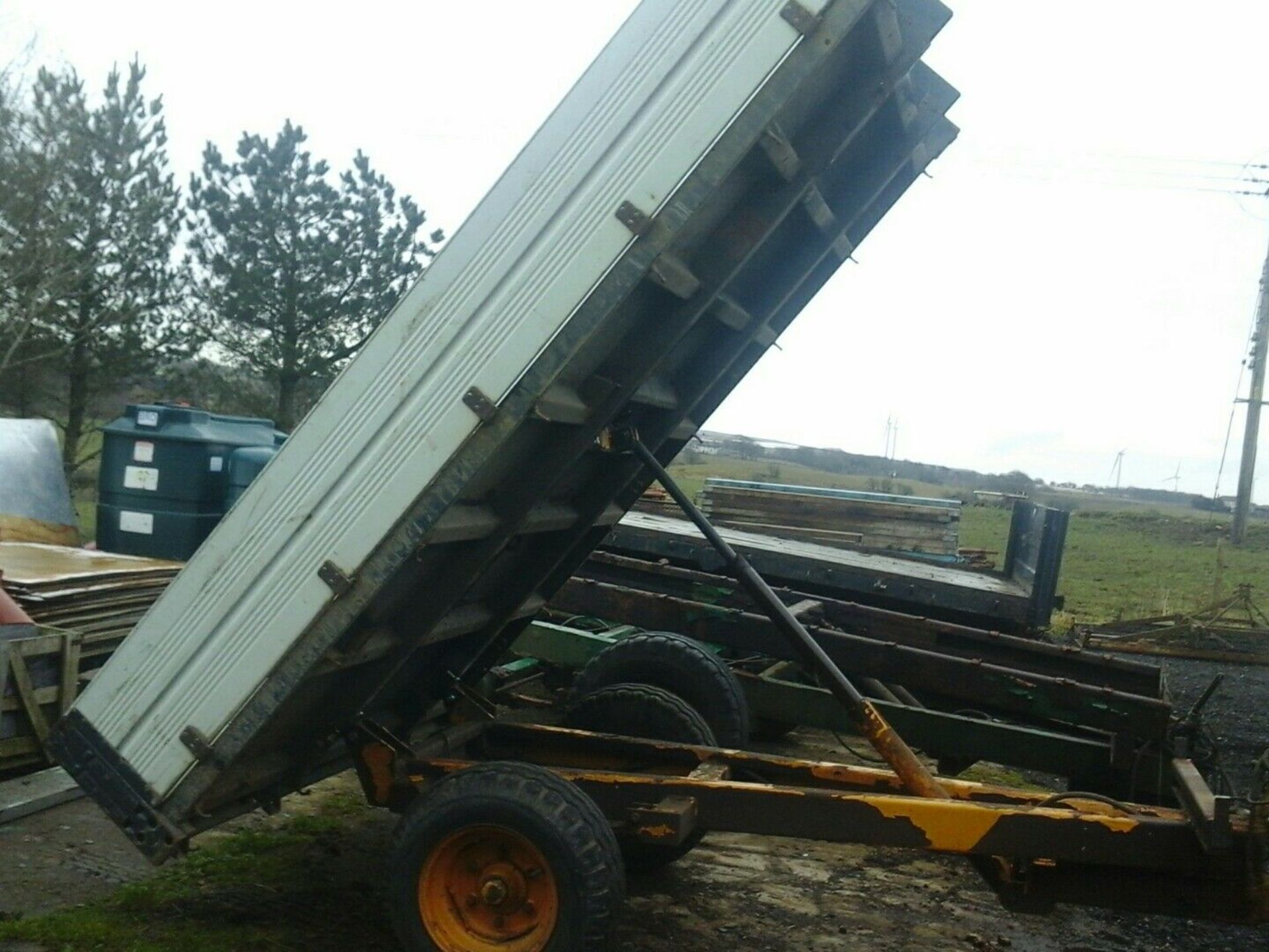 Farm Tipping Trailer NO VAT - Image 4 of 5