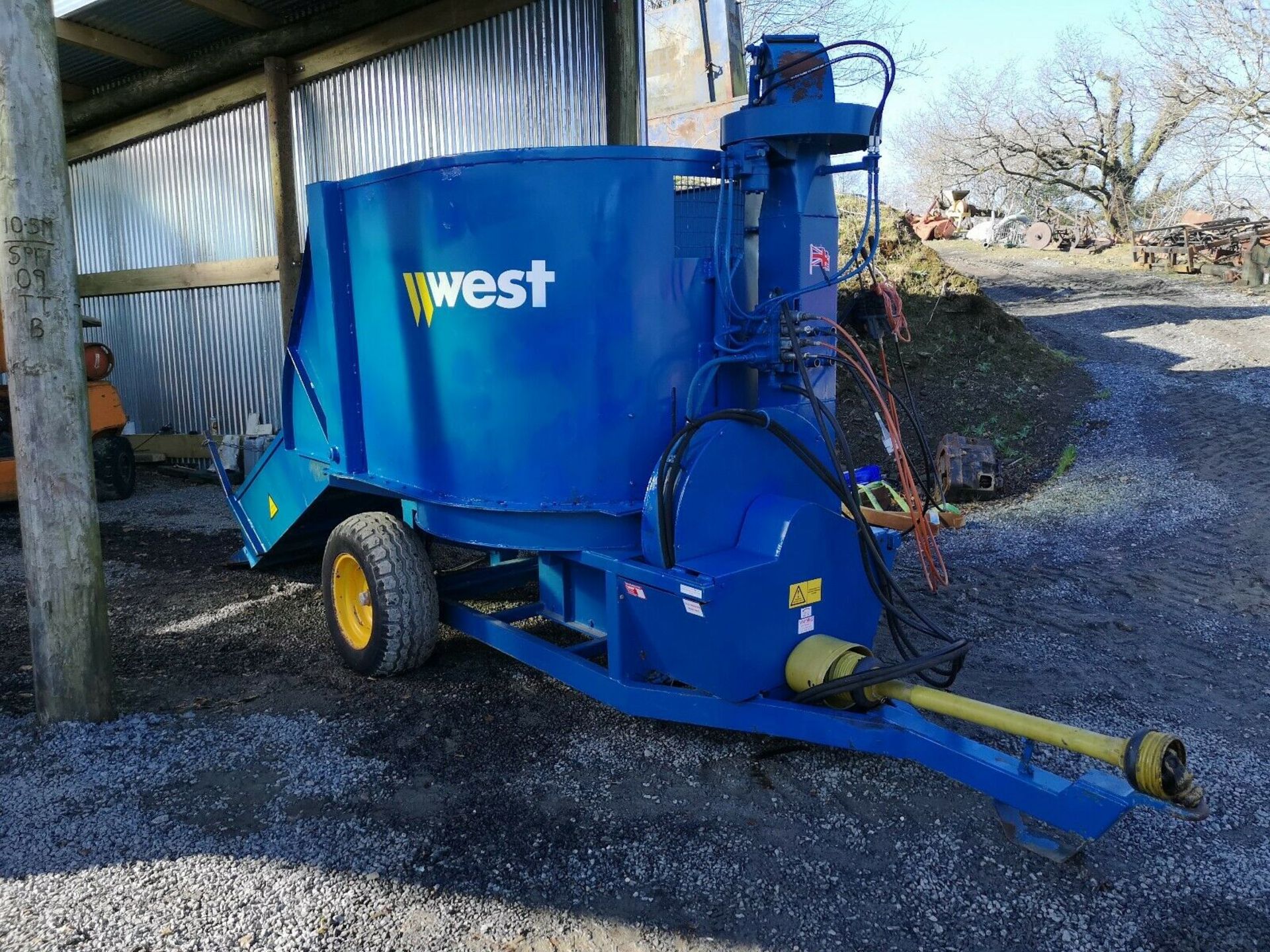 West Straw Chopper, Swivel Chute - Image 7 of 10