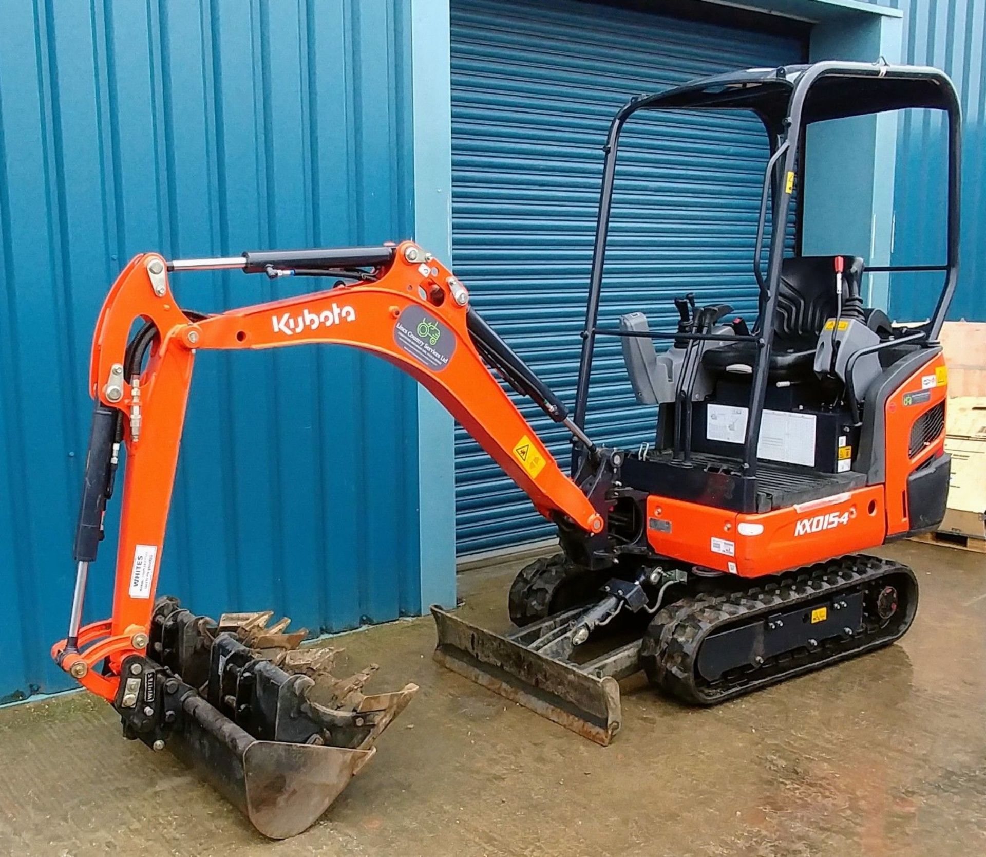 Kubota KX015-4 Excavator C/W - Image 4 of 10