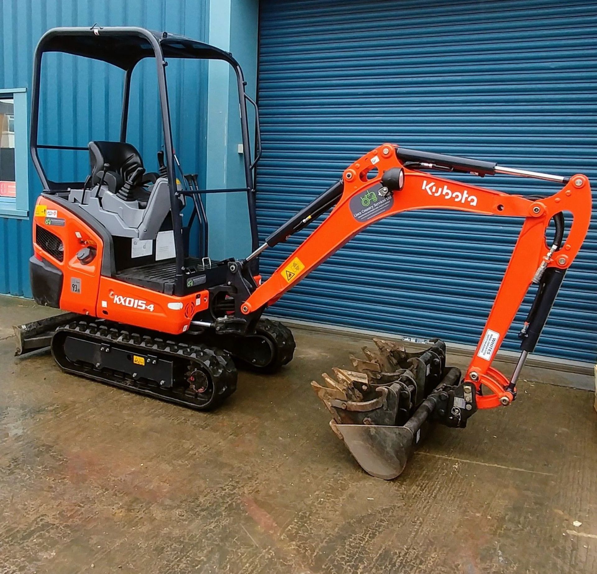 Kubota KX015-4 Excavator C/W