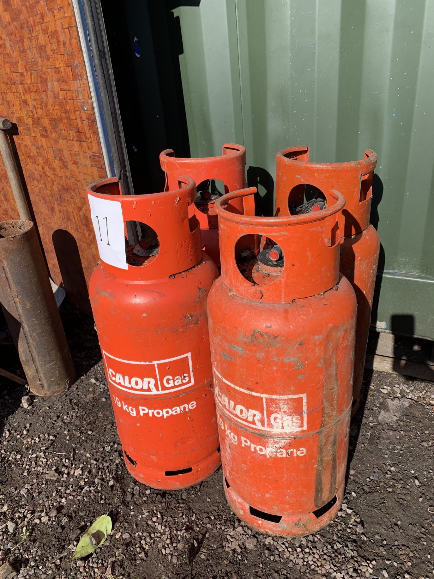 4 x 19kg Calor Gas Bottles all full